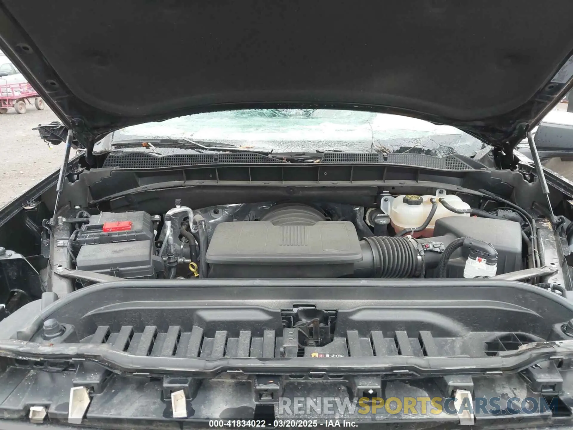 10 fotografías del automóvil dañado 1GTUUDED5NZ622976 GMC SIERRA 1500 2022