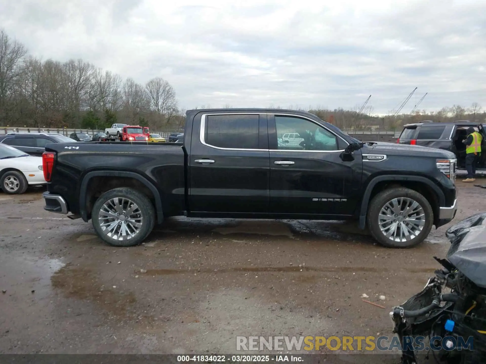 13 fotografías del automóvil dañado 1GTUUDED5NZ622976 GMC SIERRA 1500 2022