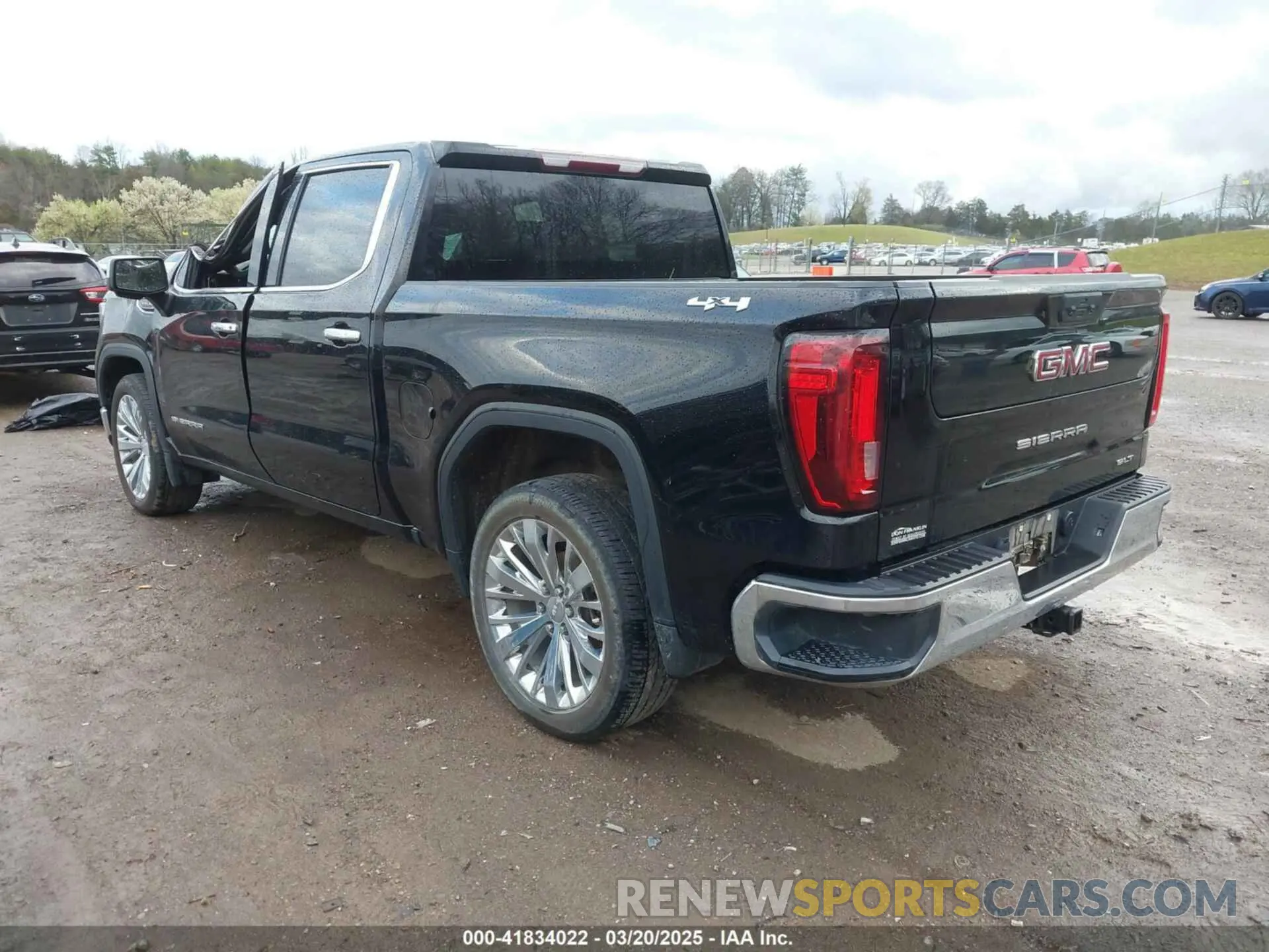 3 fotografías del automóvil dañado 1GTUUDED5NZ622976 GMC SIERRA 1500 2022