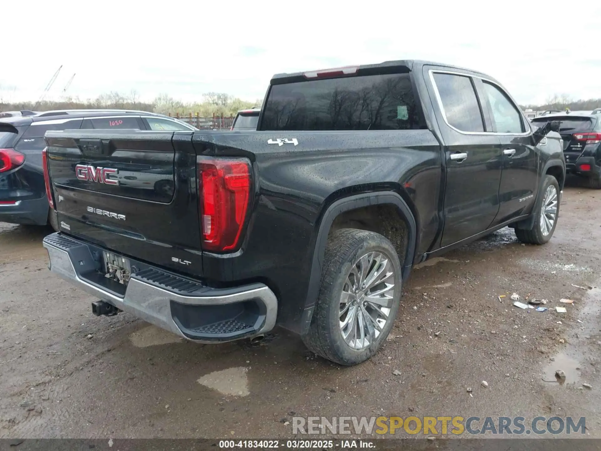 4 fotografías del automóvil dañado 1GTUUDED5NZ622976 GMC SIERRA 1500 2022