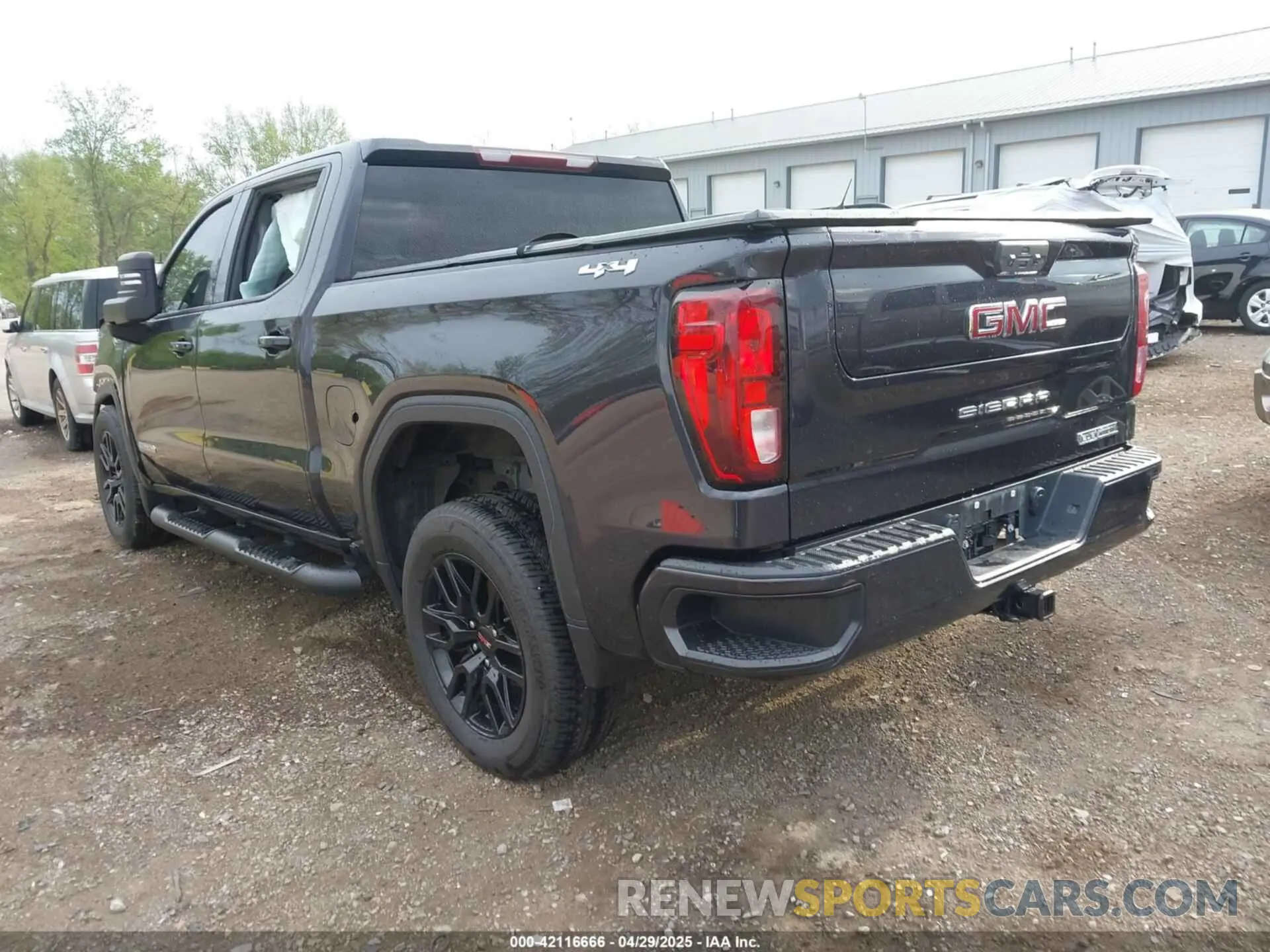 3 fotografías del automóvil dañado 3GTPUCEK1NG557680 GMC SIERRA 1500 2022