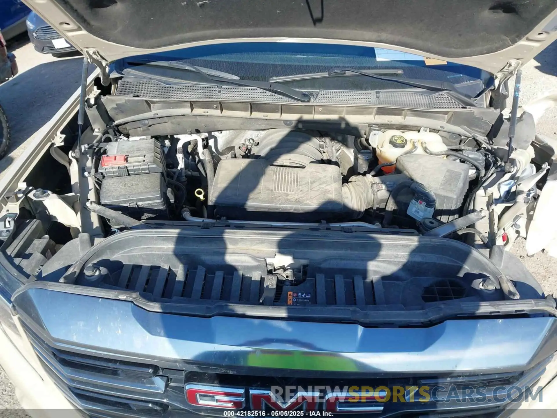 10 fotografías del automóvil dañado 3GTPUEELXNG576376 GMC SIERRA 1500 2022
