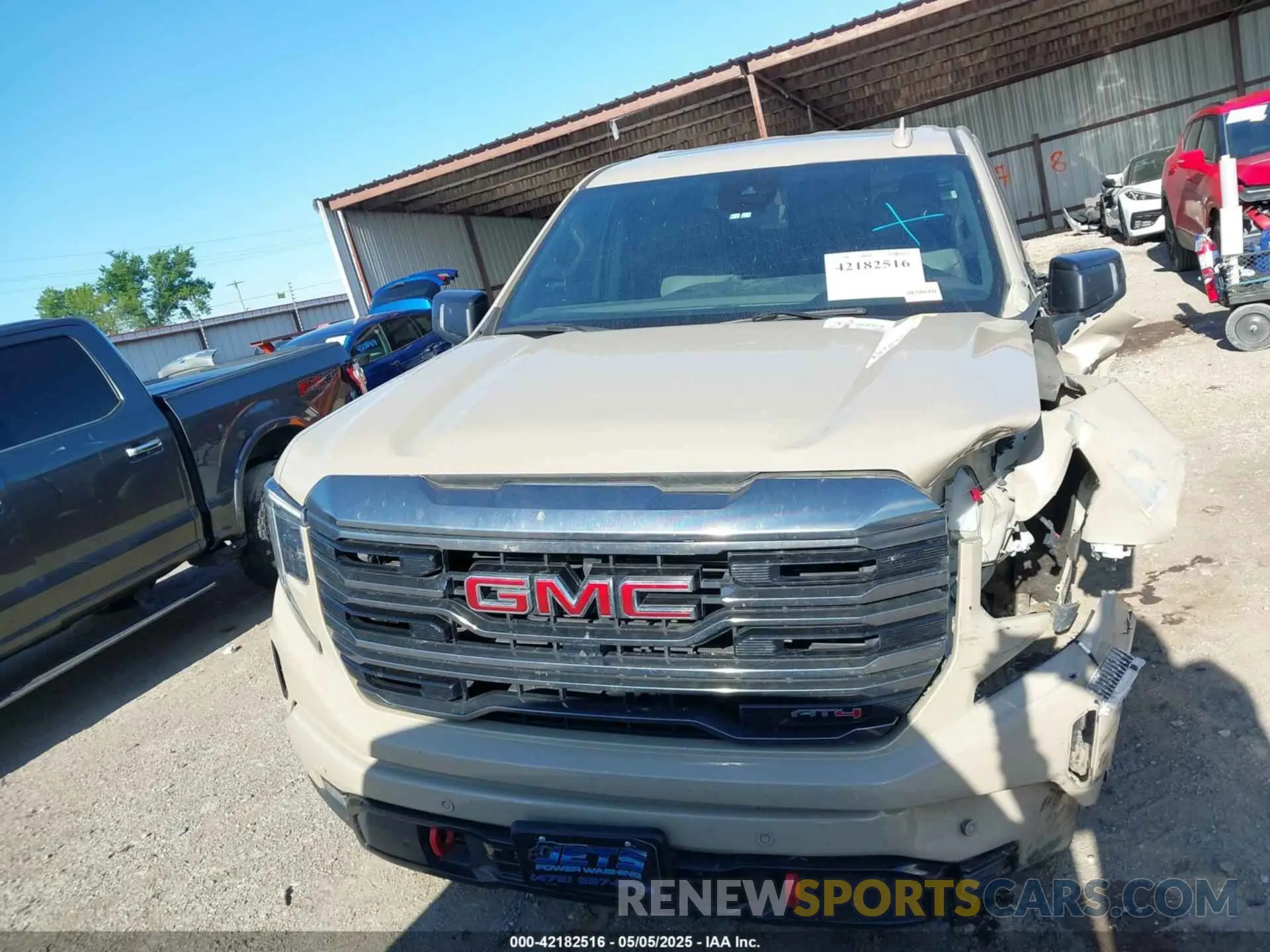 12 fotografías del automóvil dañado 3GTPUEELXNG576376 GMC SIERRA 1500 2022