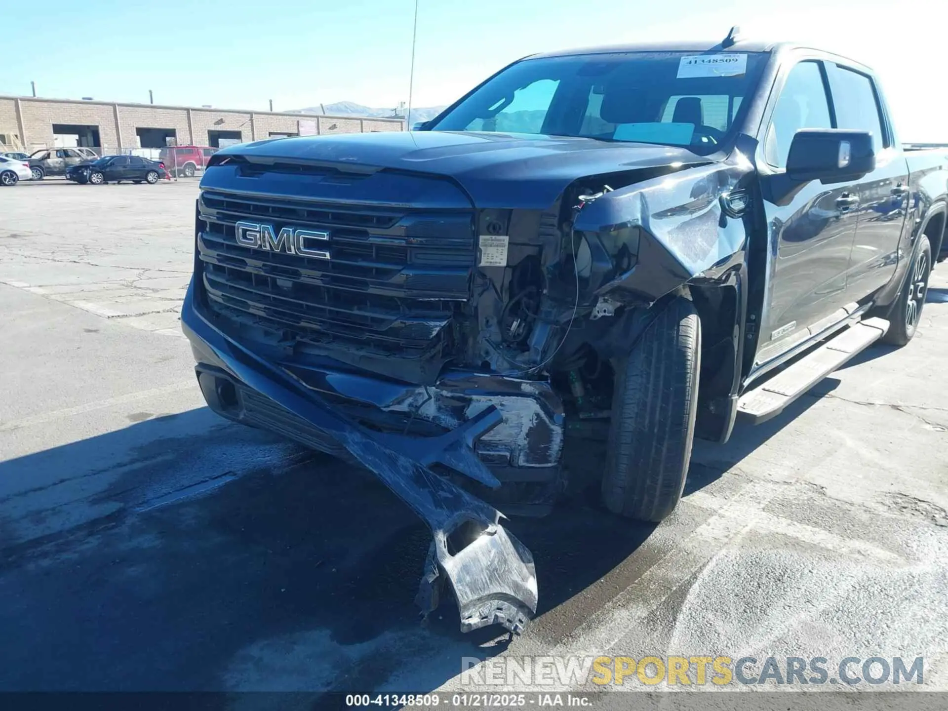 6 fotografías del automóvil dañado 3GTUUCED1NG641213 GMC SIERRA 1500 2022
