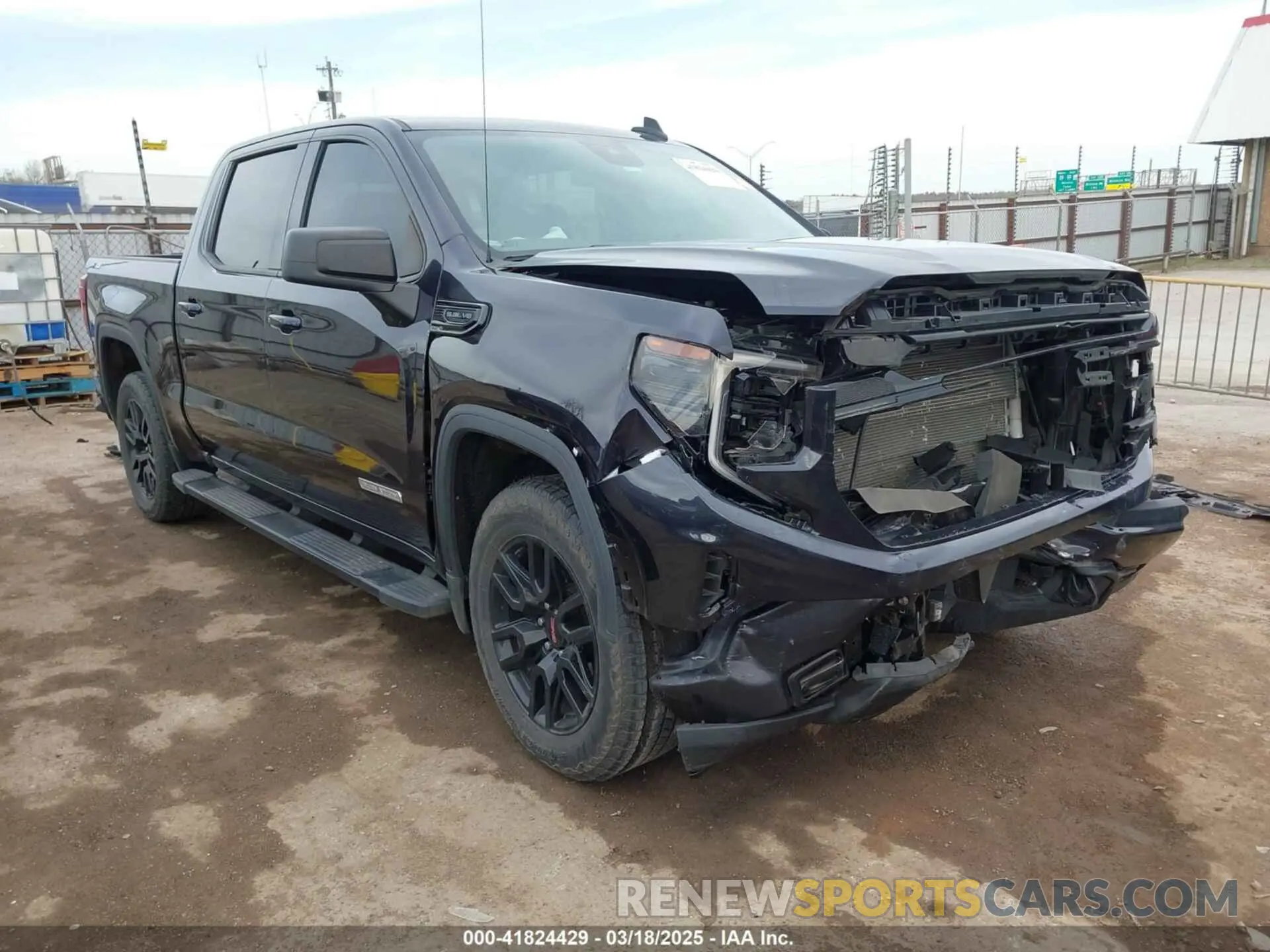 1 fotografías del automóvil dañado 3GTUUCED2NG567591 GMC SIERRA 1500 2022
