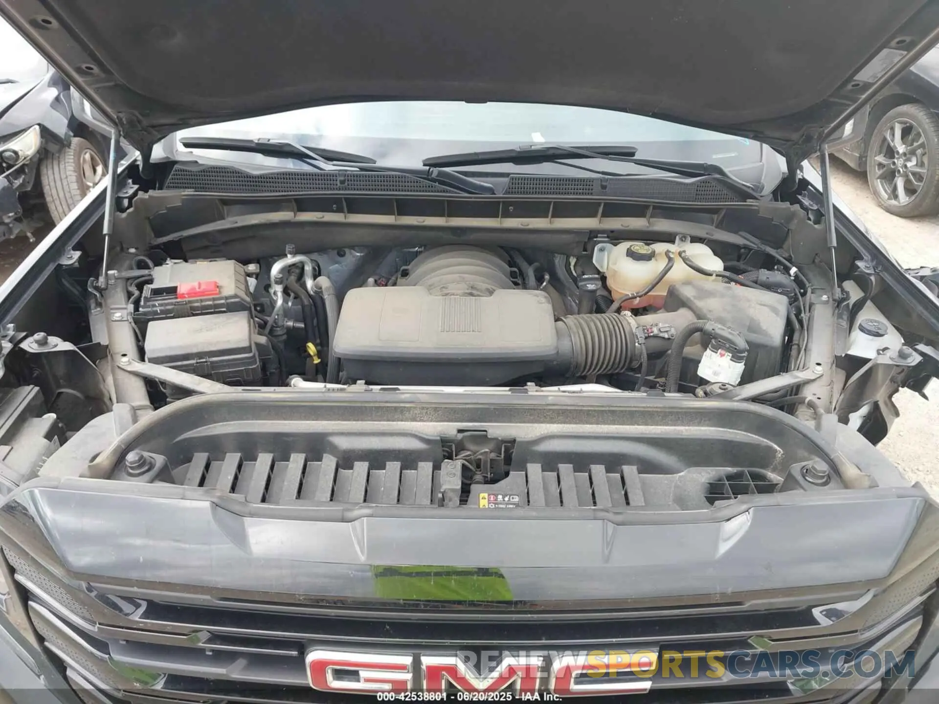 10 fotografías del automóvil dañado 3GTUUCED4NG609680 GMC SIERRA 1500 2022