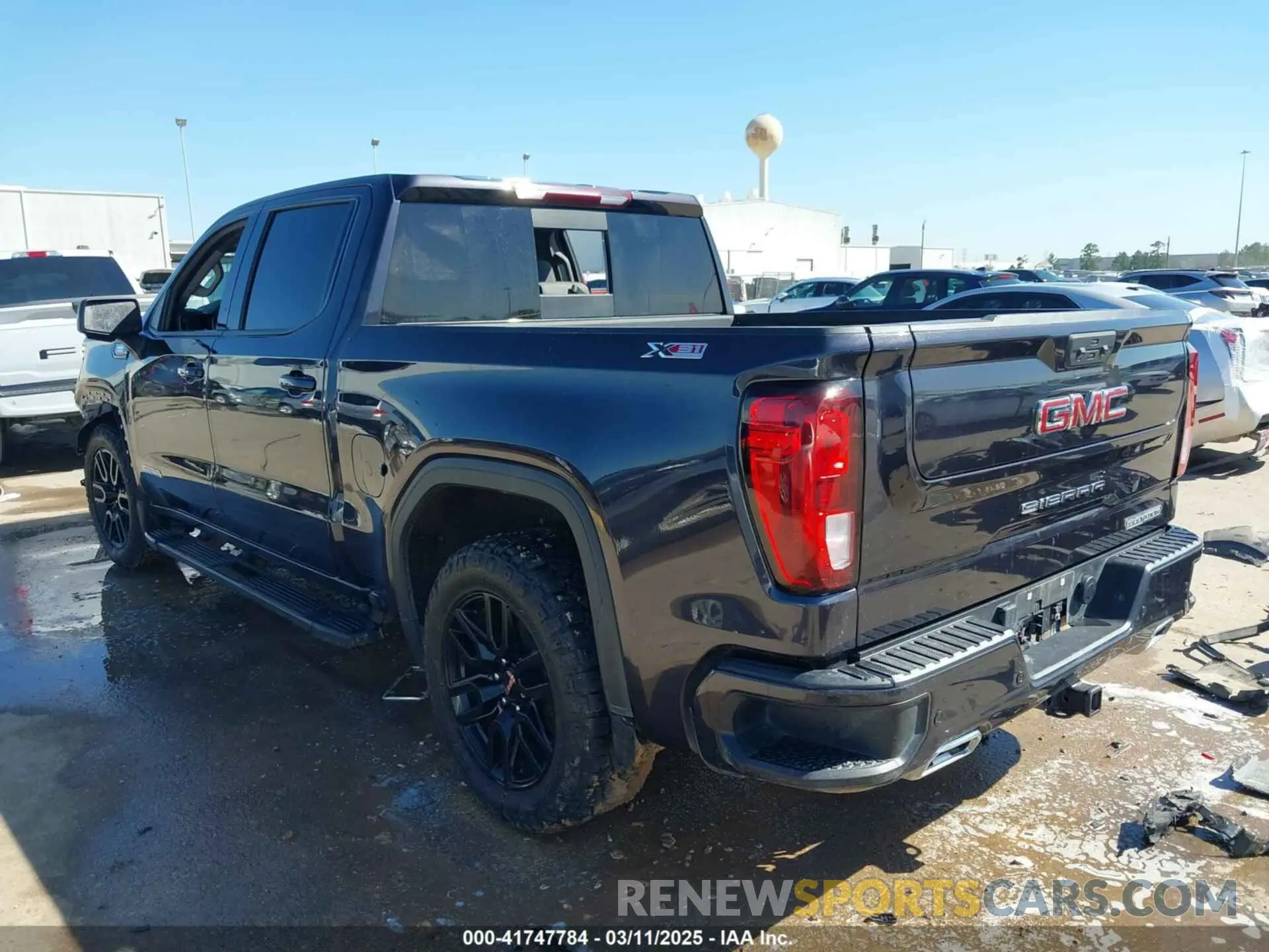 3 fotografías del automóvil dañado 3GTUUCET7NG547862 GMC SIERRA 1500 2022