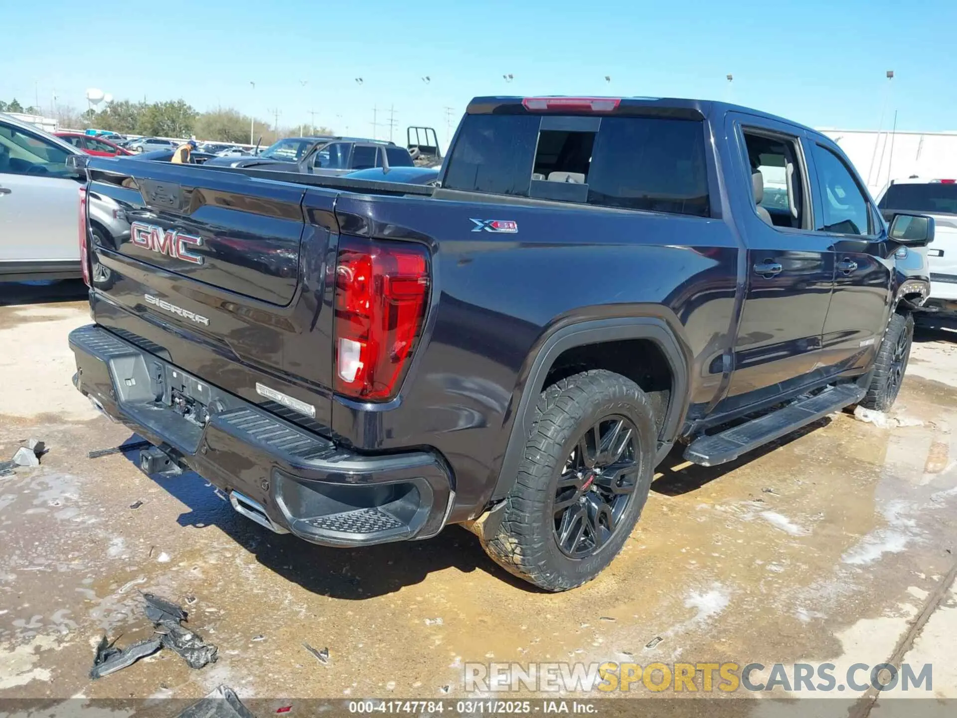4 fotografías del automóvil dañado 3GTUUCET7NG547862 GMC SIERRA 1500 2022