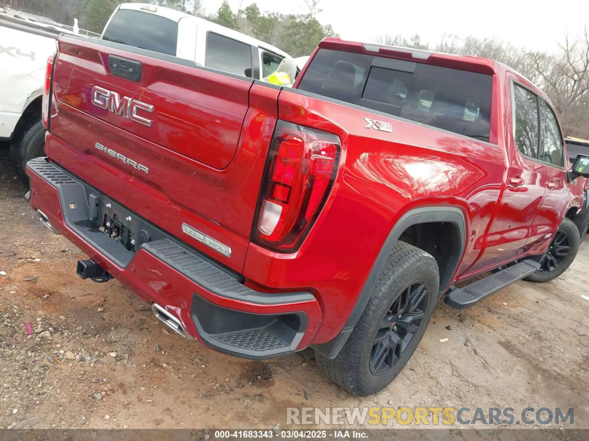 4 fotografías del automóvil dañado 3GTUUCETXNG547564 GMC SIERRA 1500 2022