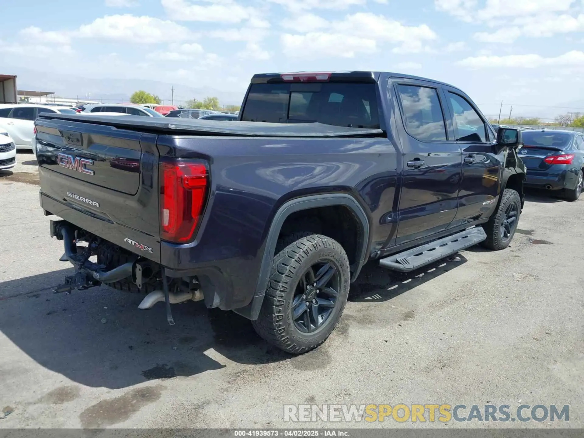 4 fotografías del automóvil dañado 3GTUUFEL4NG623569 GMC SIERRA 1500 2022