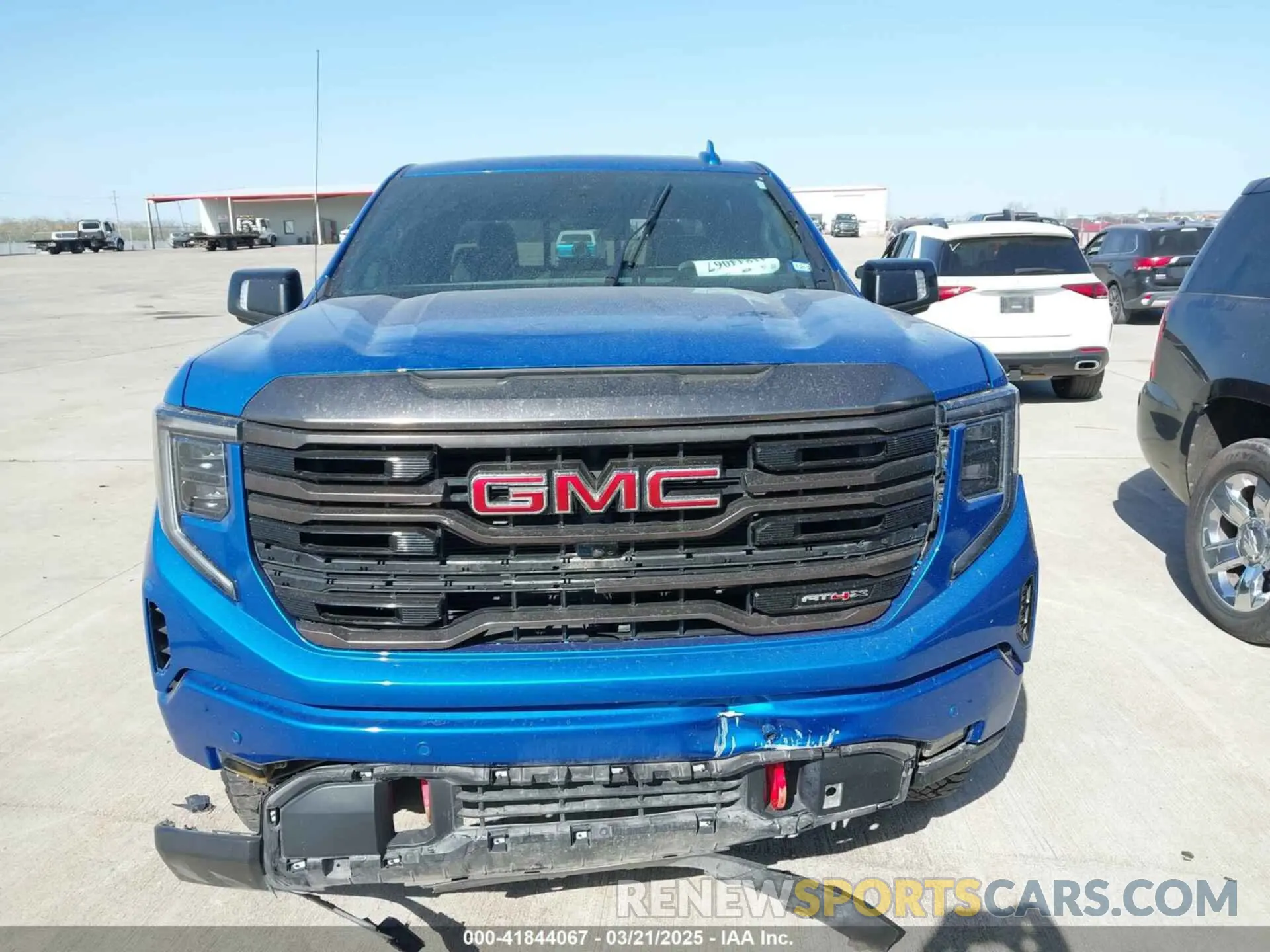 11 fotografías del automóvil dañado 3GTUUFELXNG669794 GMC SIERRA 1500 2022