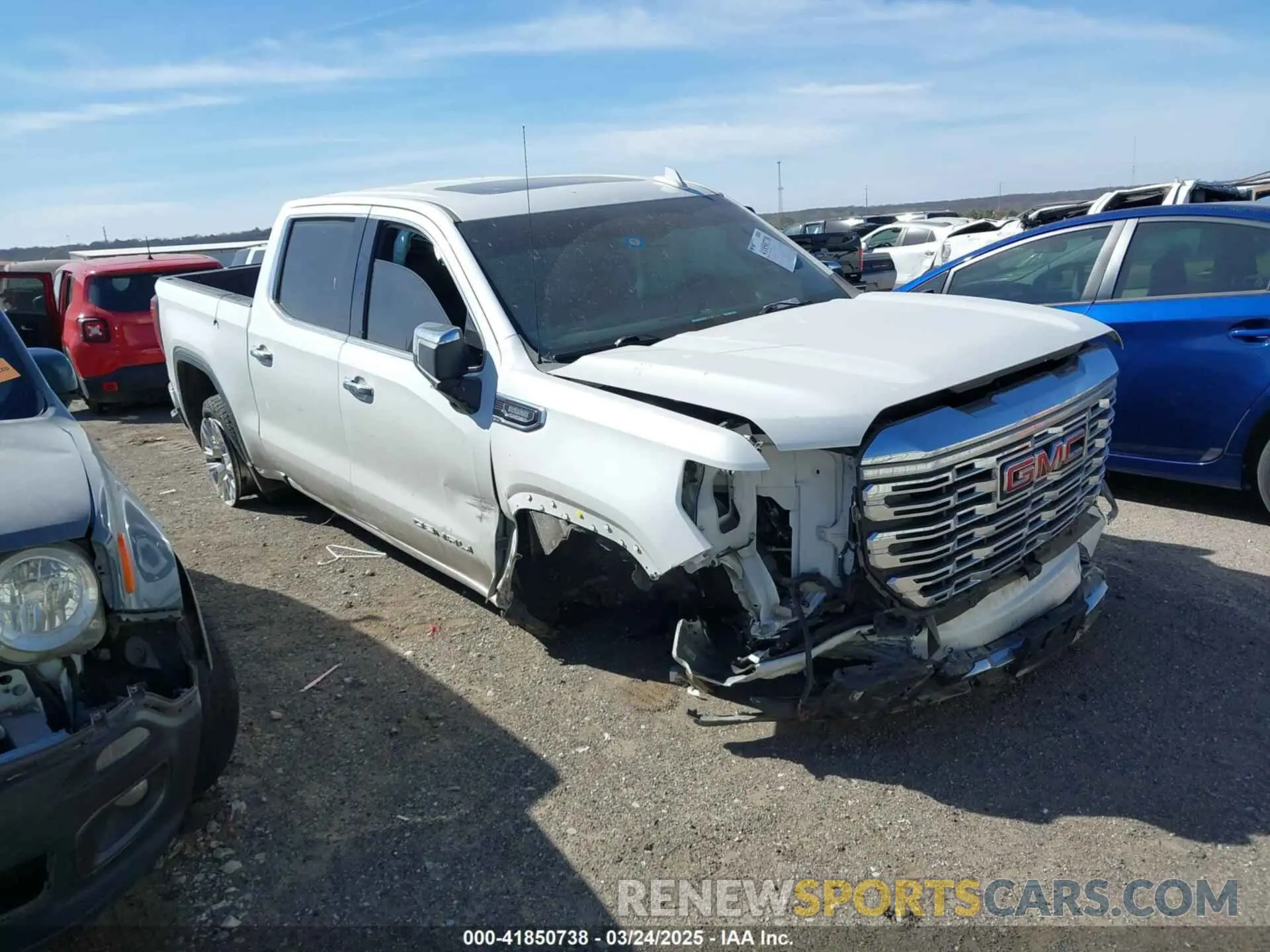 1 fotografías del automóvil dañado 3GTUUGET0NG599597 GMC SIERRA 1500 2022