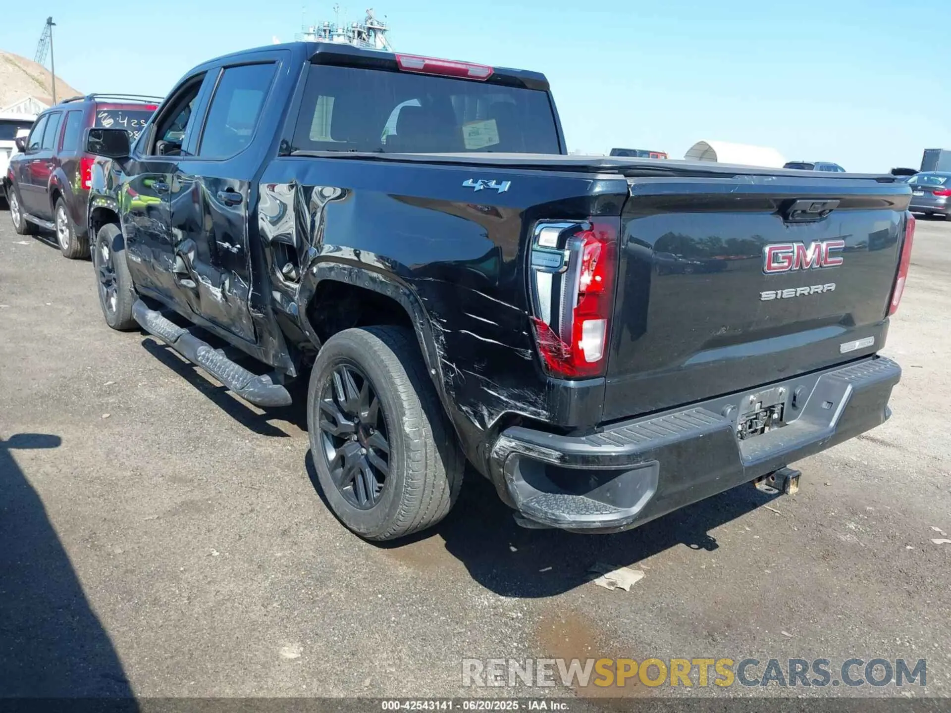 3 fotografías del automóvil dañado 1GTPUCEK7PZ169758 GMC SIERRA 1500 2023