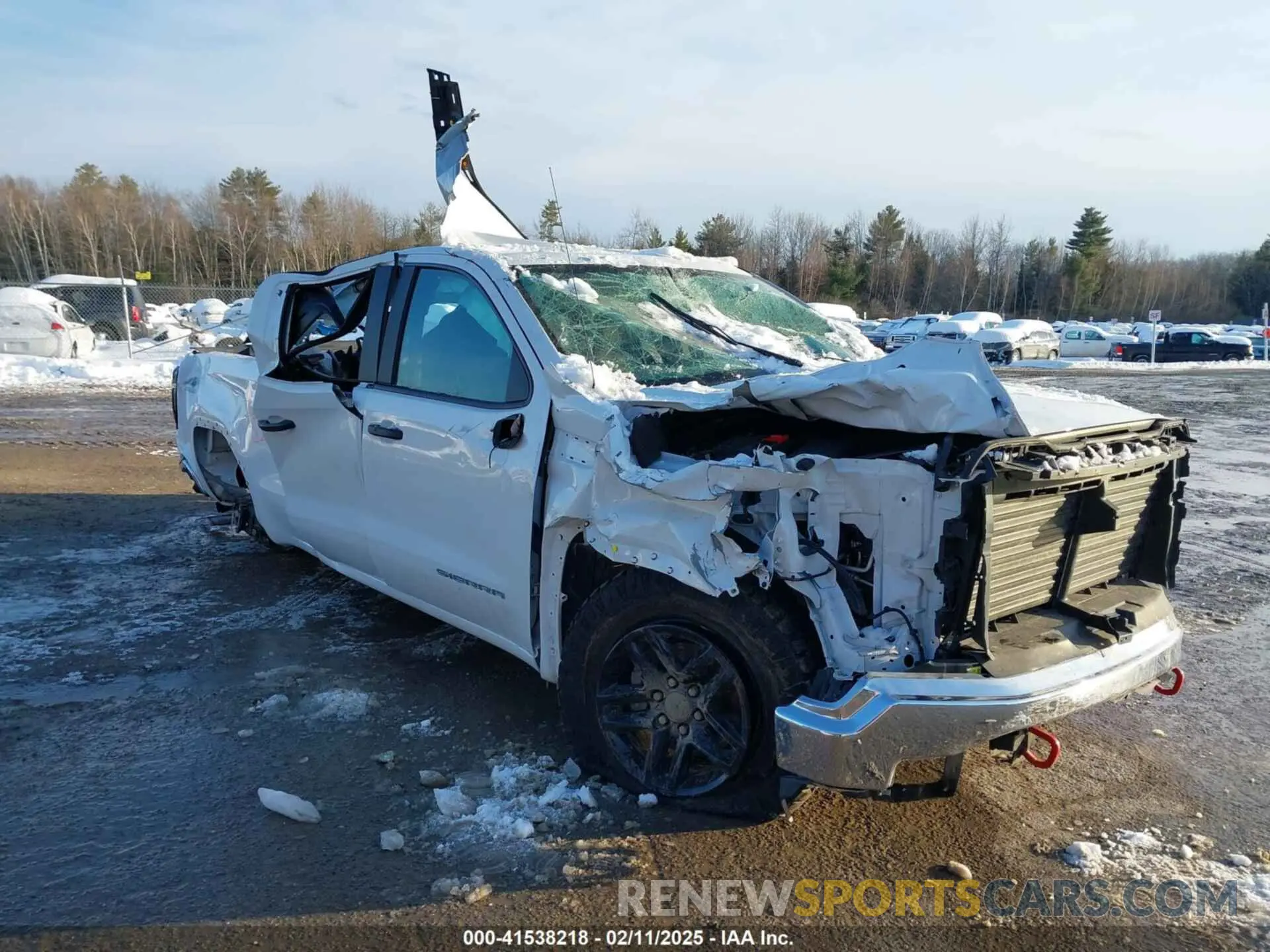 1 fotografías del automóvil dañado 1GTRUAED7PZ319351 GMC SIERRA 1500 2023