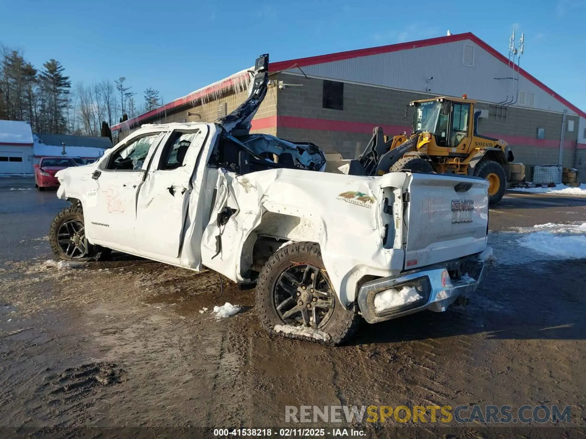 3 fotografías del automóvil dañado 1GTRUAED7PZ319351 GMC SIERRA 1500 2023