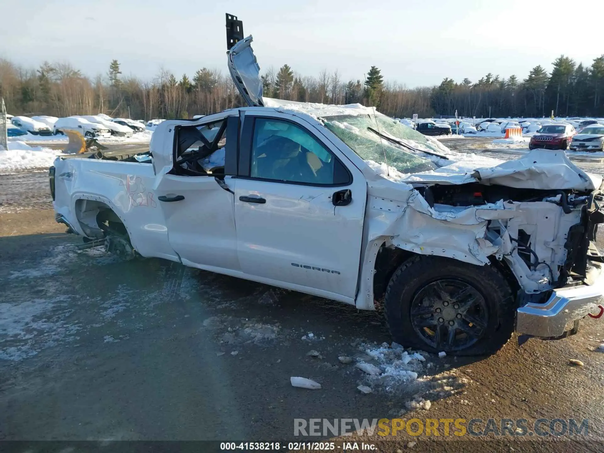 6 fotografías del automóvil dañado 1GTRUAED7PZ319351 GMC SIERRA 1500 2023