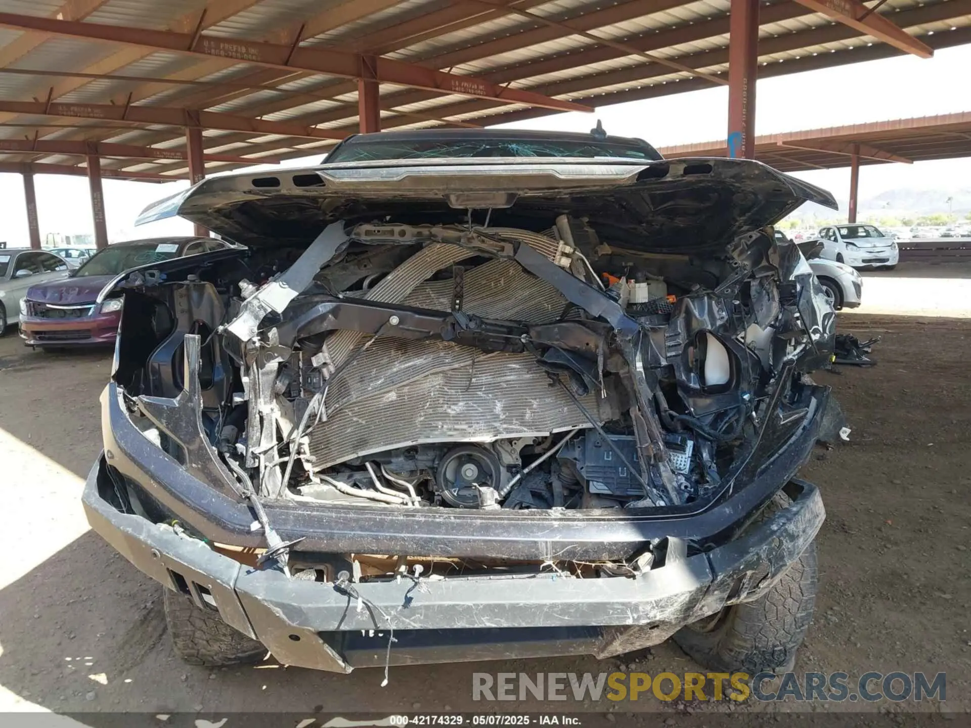 12 fotografías del automóvil dañado 1GTUUCED7PZ123982 GMC SIERRA 1500 2023