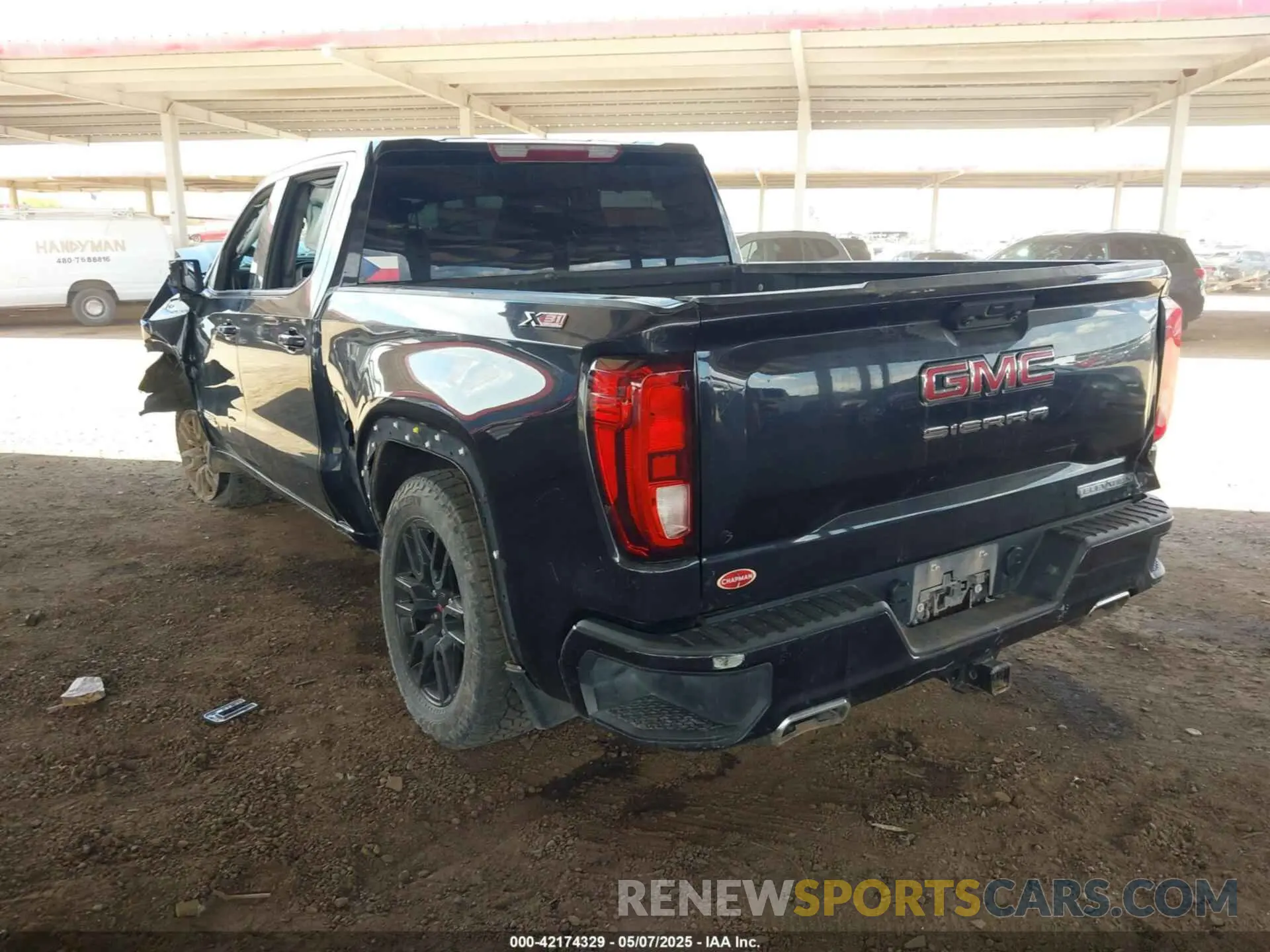 3 fotografías del automóvil dañado 1GTUUCED7PZ123982 GMC SIERRA 1500 2023