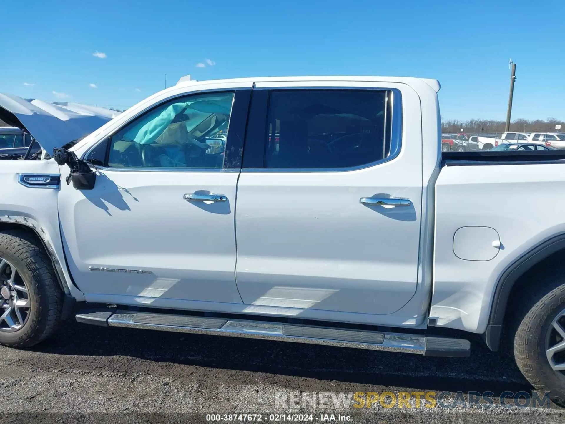 13 fotografías del automóvil dañado 1GTUUDE80PZ249576 GMC SIERRA 1500 2023