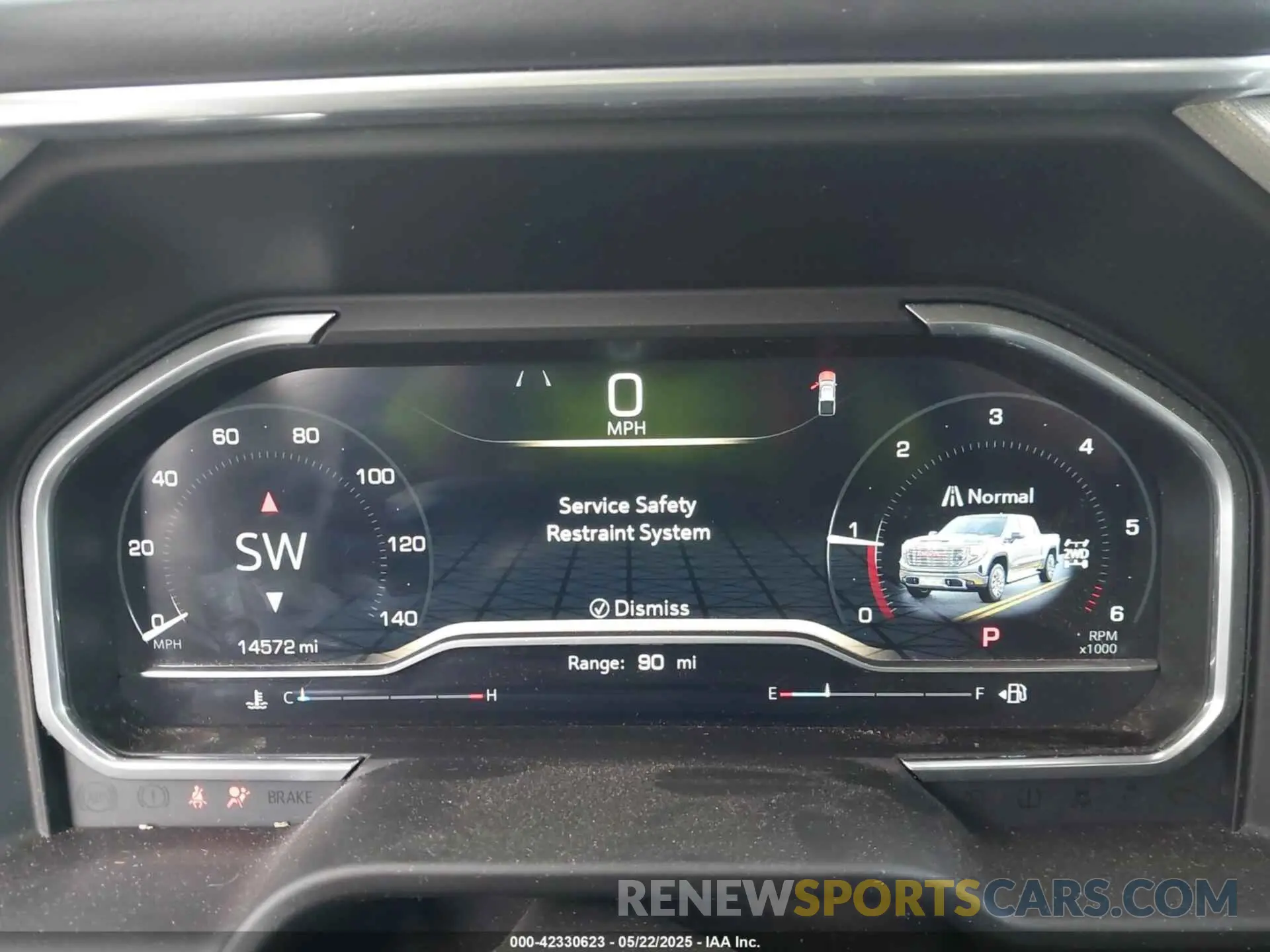 7 fotografías del automóvil dañado 1GTUUGED7PZ270231 GMC SIERRA 1500 2023