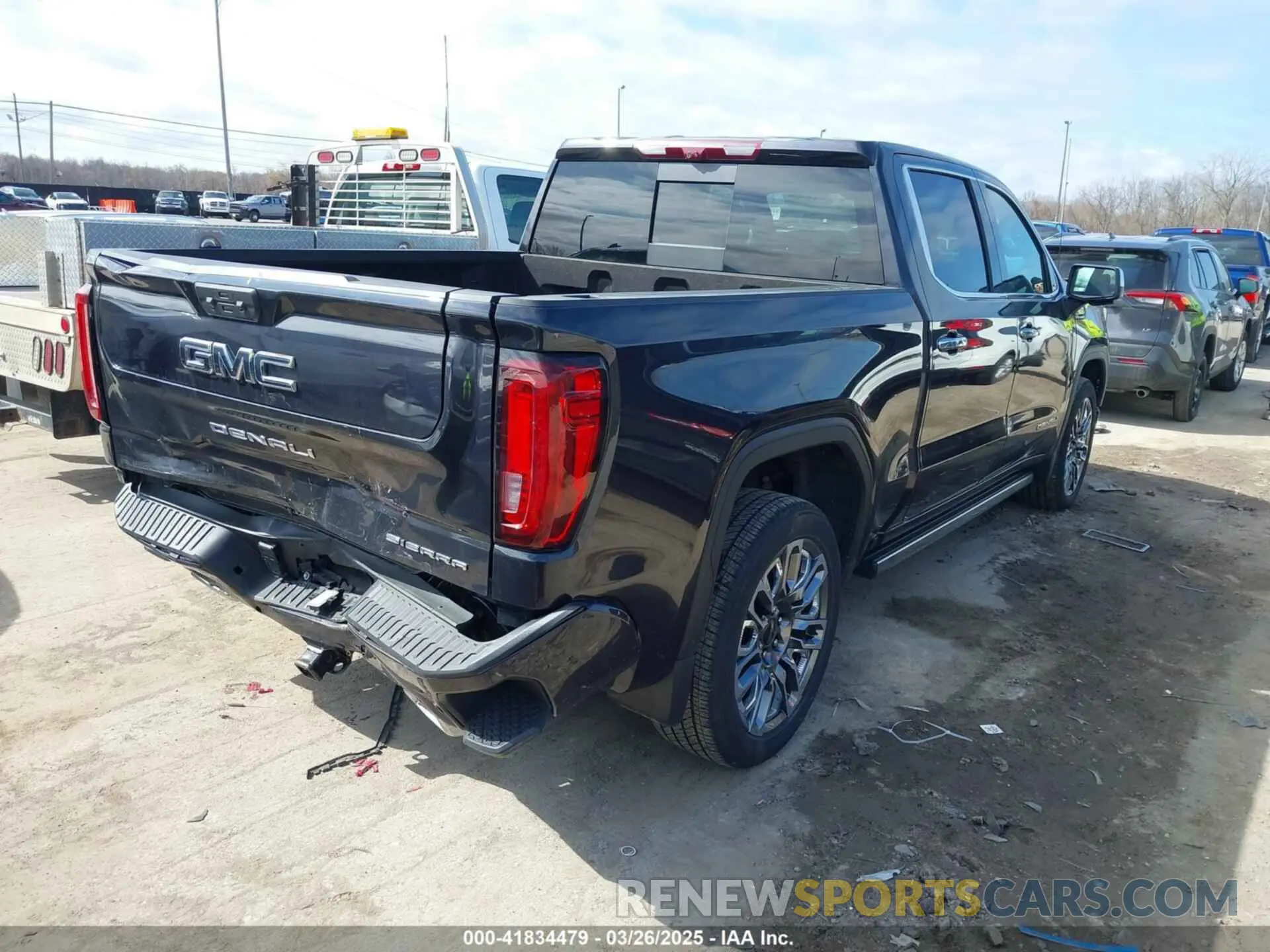 4 fotografías del automóvil dañado 1GTUUHE89PZ314769 GMC SIERRA 1500 2023
