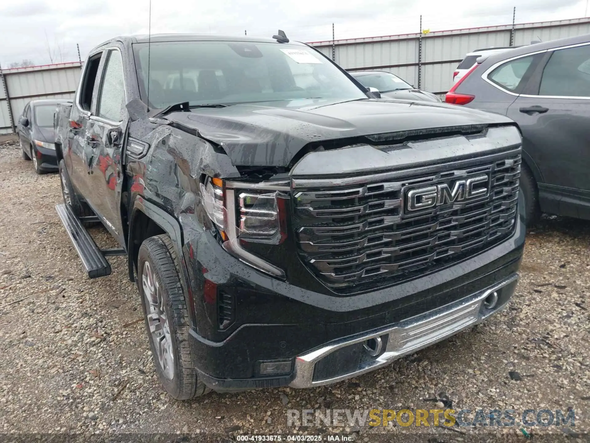 1 fotografías del automóvil dañado 1GTUUHEL3PZ268036 GMC SIERRA 1500 2023