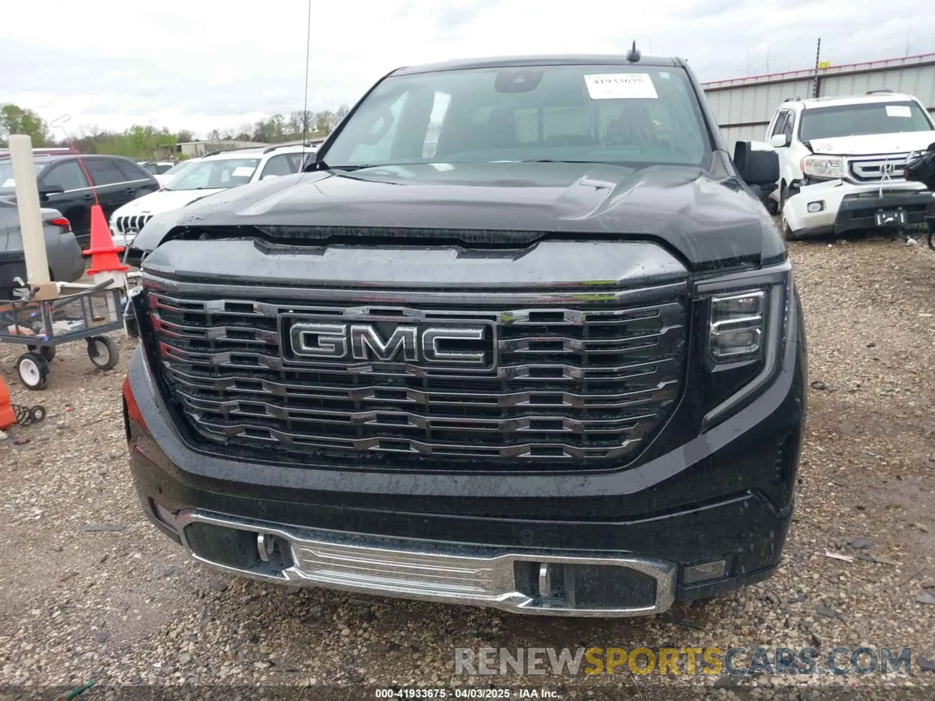 13 fotografías del automóvil dañado 1GTUUHEL3PZ268036 GMC SIERRA 1500 2023