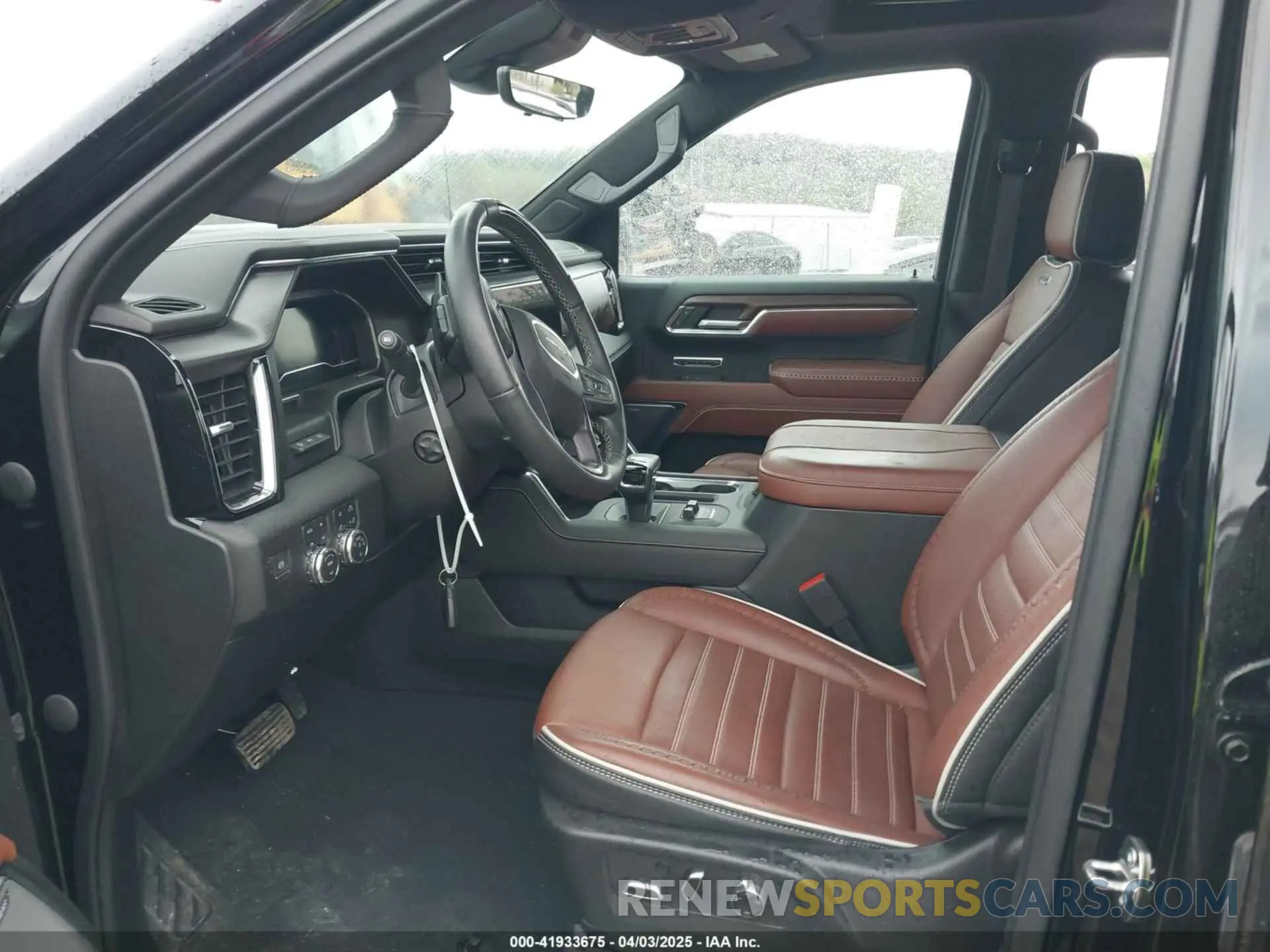 5 fotografías del automóvil dañado 1GTUUHEL3PZ268036 GMC SIERRA 1500 2023