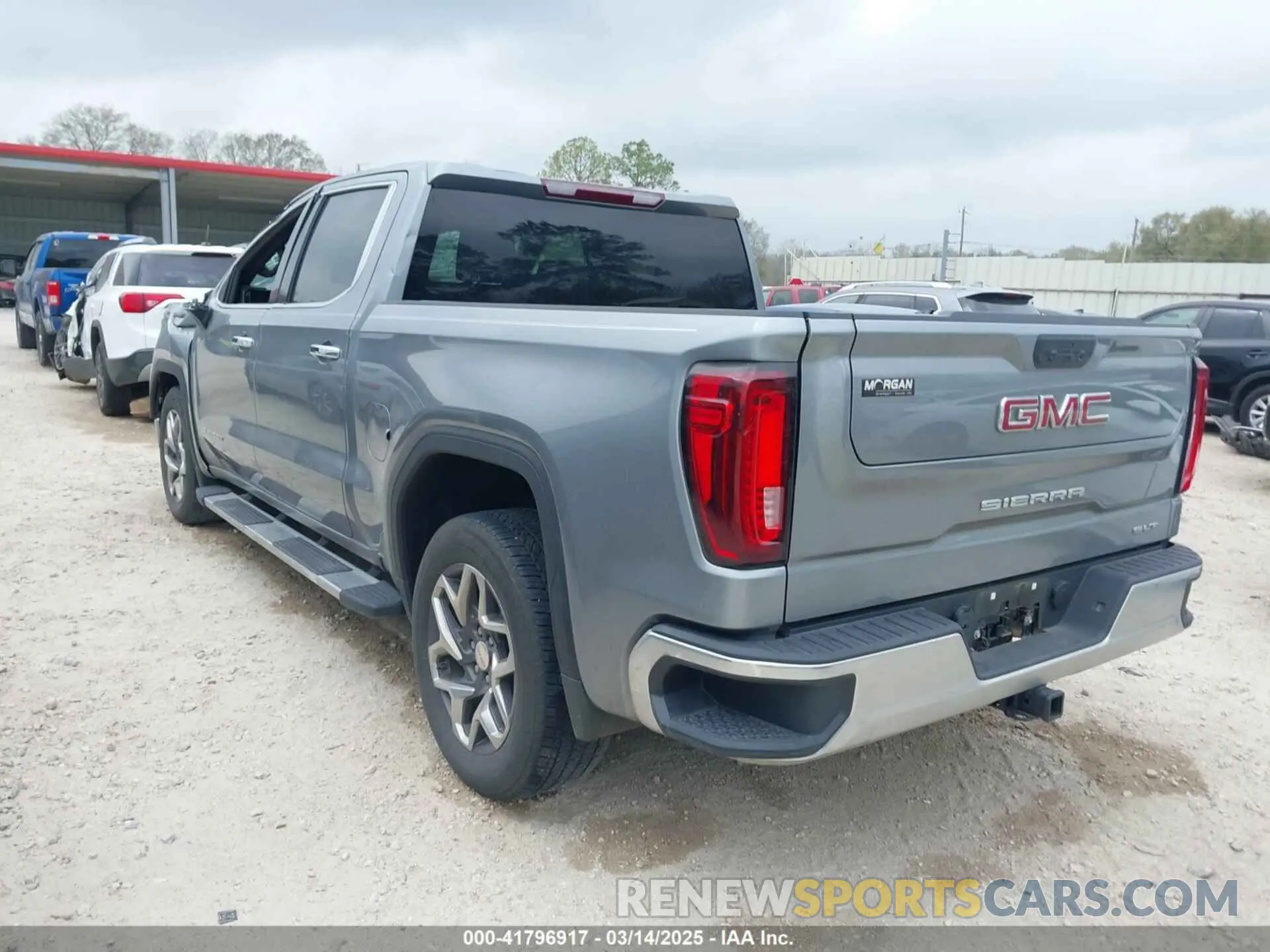 3 fotografías del automóvil dañado 3GTPHDED0PG149198 GMC SIERRA 1500 2023