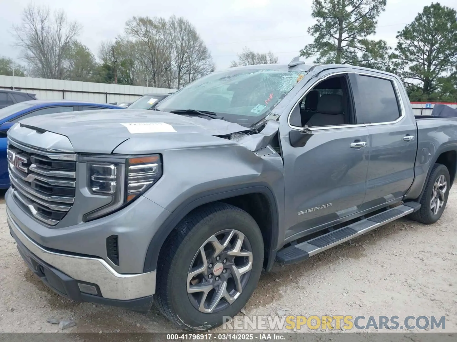 6 fotografías del automóvil dañado 3GTPHDED0PG149198 GMC SIERRA 1500 2023