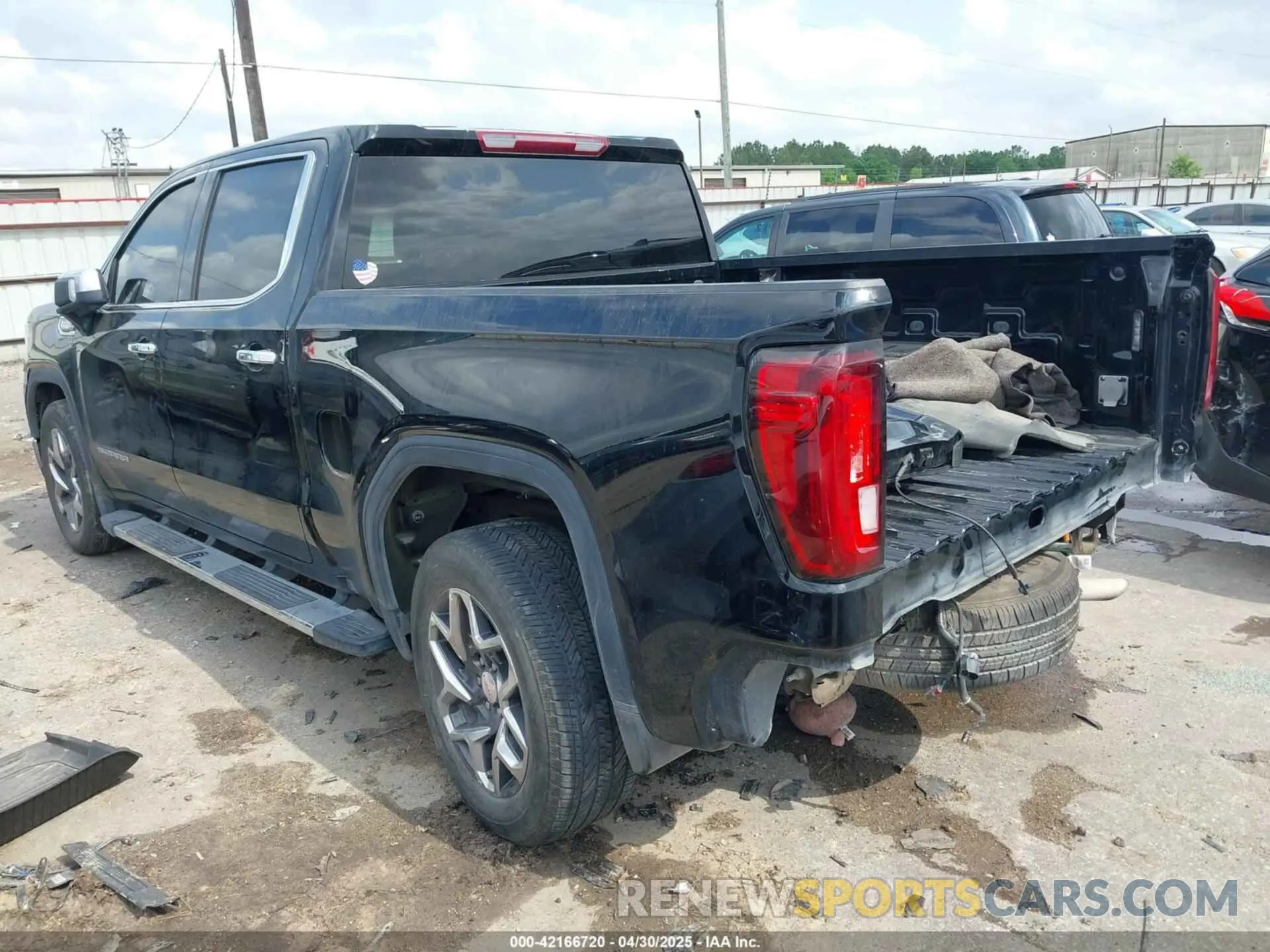 3 fotografías del automóvil dañado 3GTPHDED6PG210294 GMC SIERRA 1500 2023