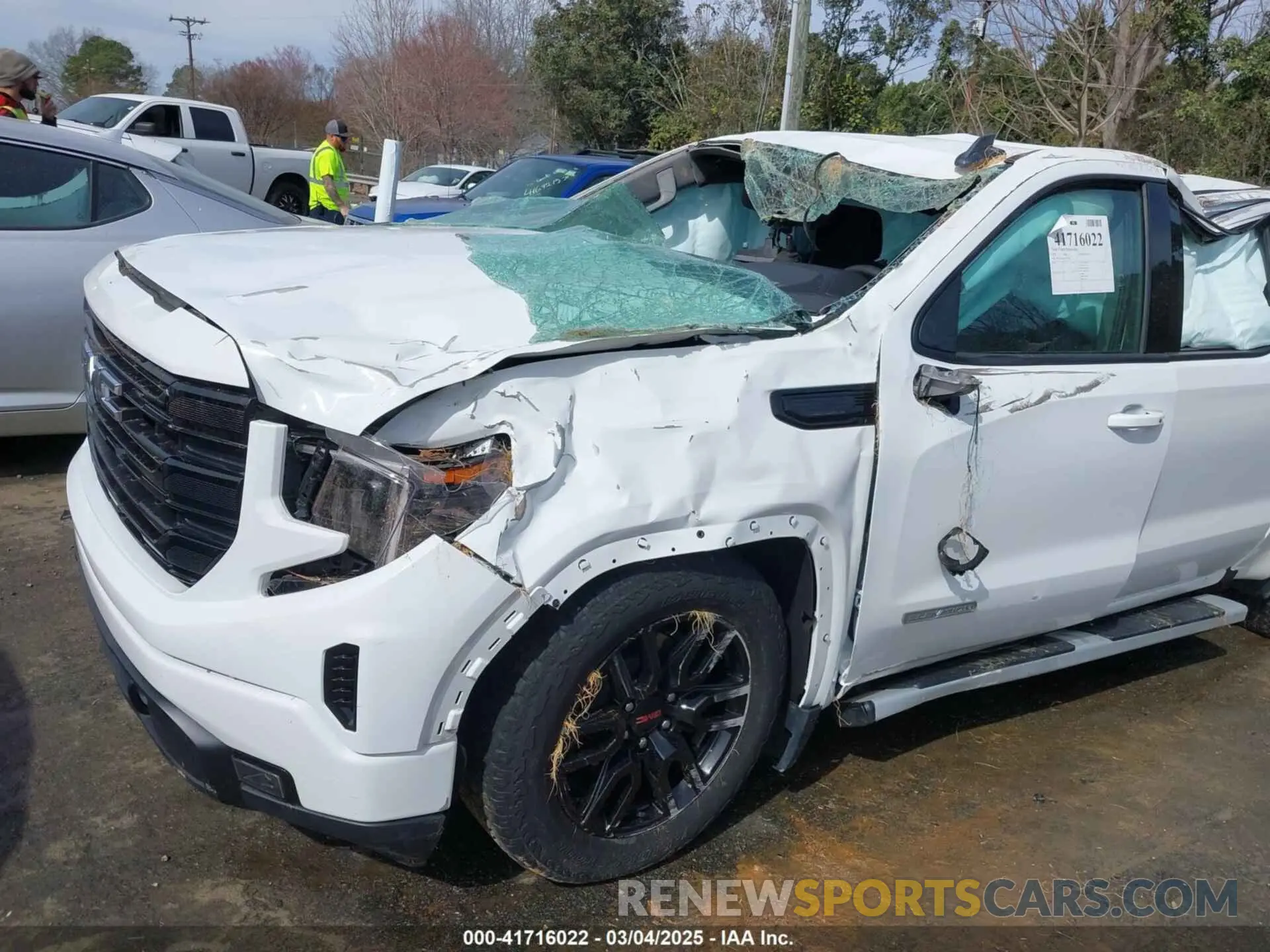 6 fotografías del automóvil dañado 3GTPUJEK9PG299738 GMC SIERRA 1500 2023