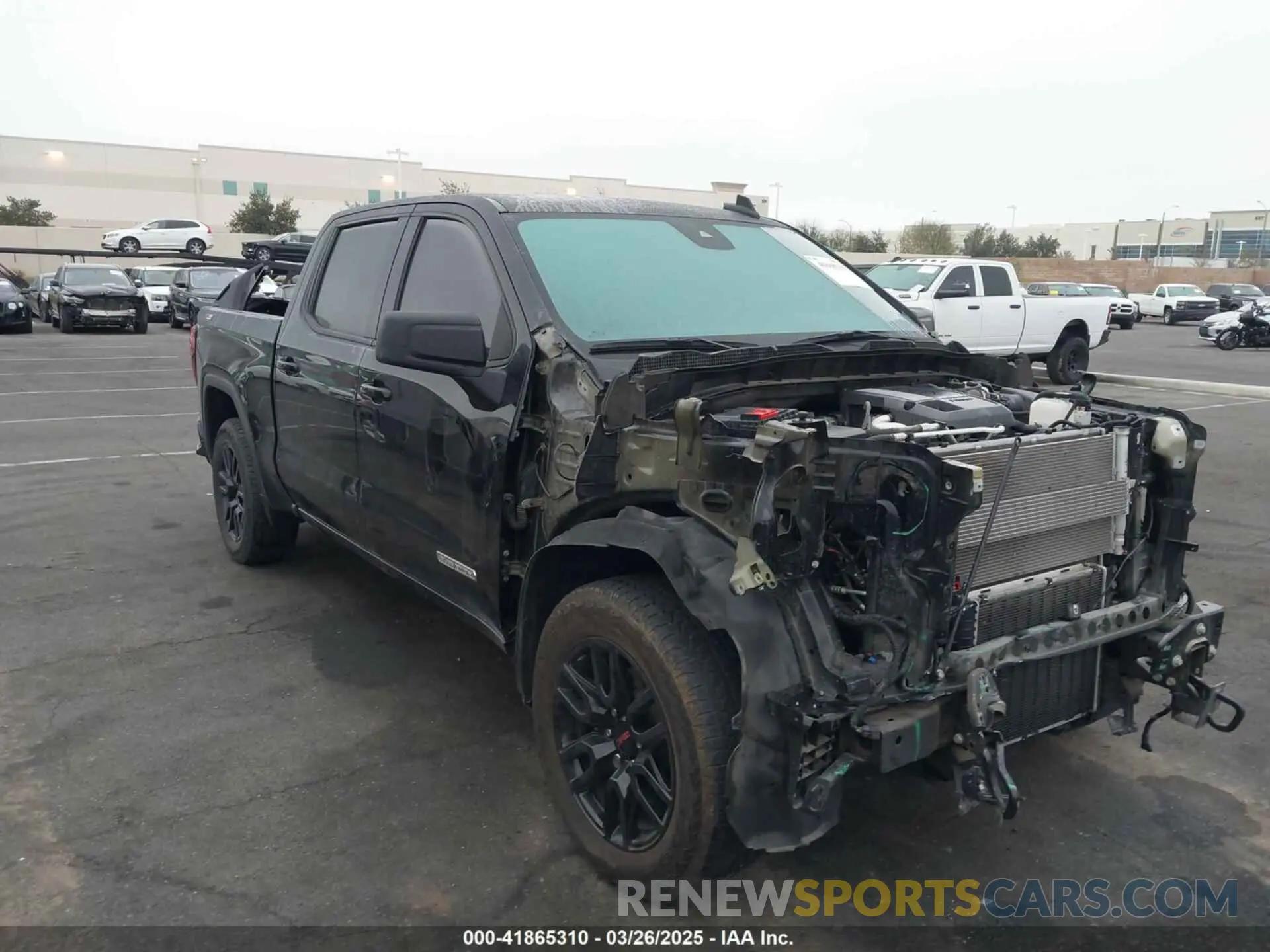 1 fotografías del automóvil dañado 3GTUUCE80PG167597 GMC SIERRA 1500 2023
