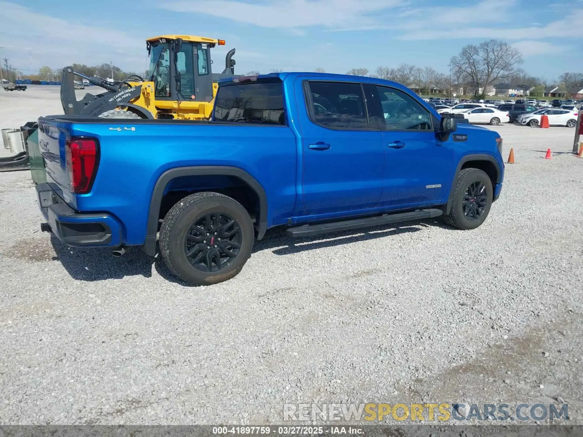 4 fotografías del automóvil dañado 3GTUUCED1PG309291 GMC SIERRA 1500 2023