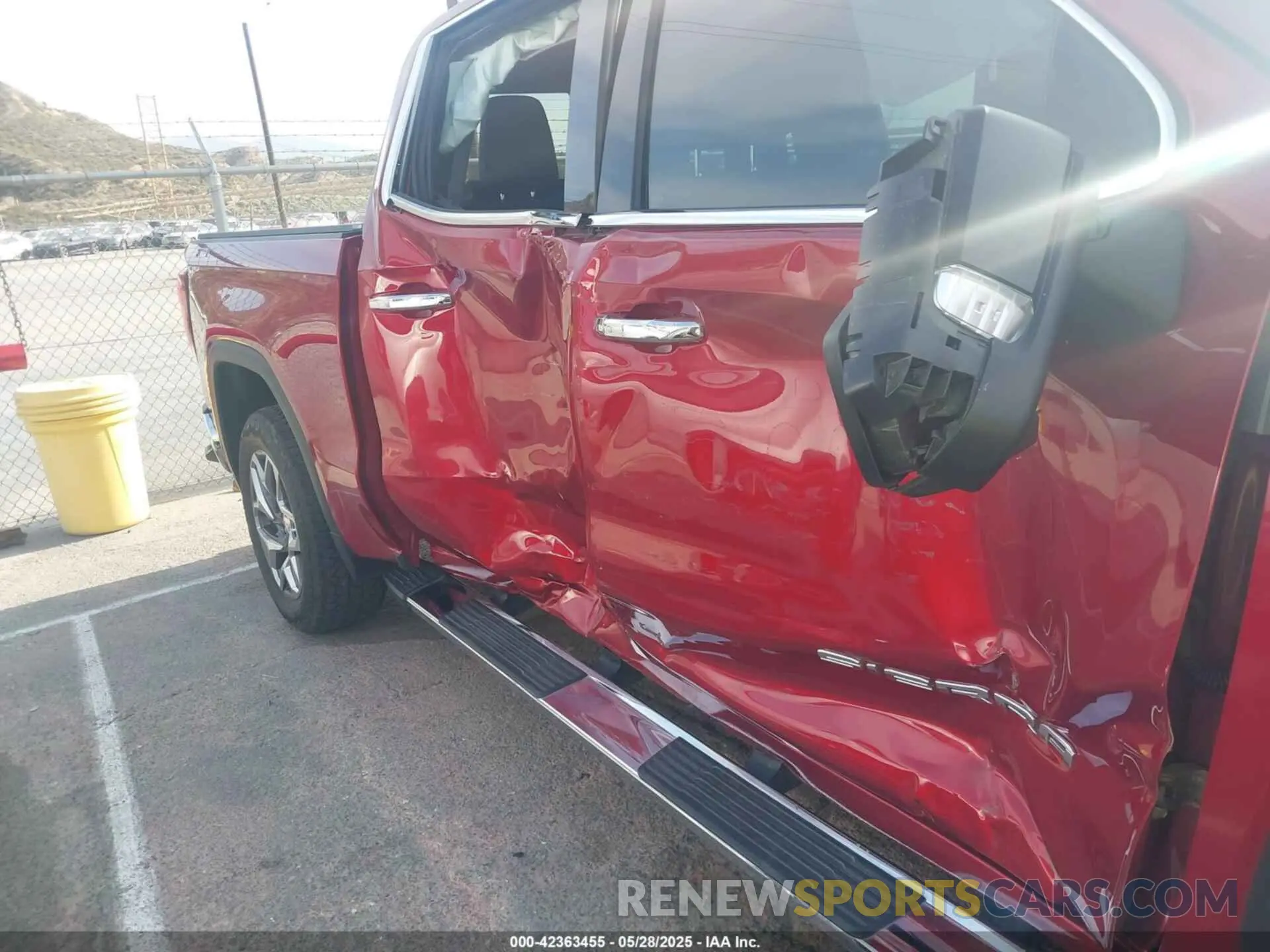 6 fotografías del automóvil dañado 3GTUUDE83PG326330 GMC SIERRA 1500 2023