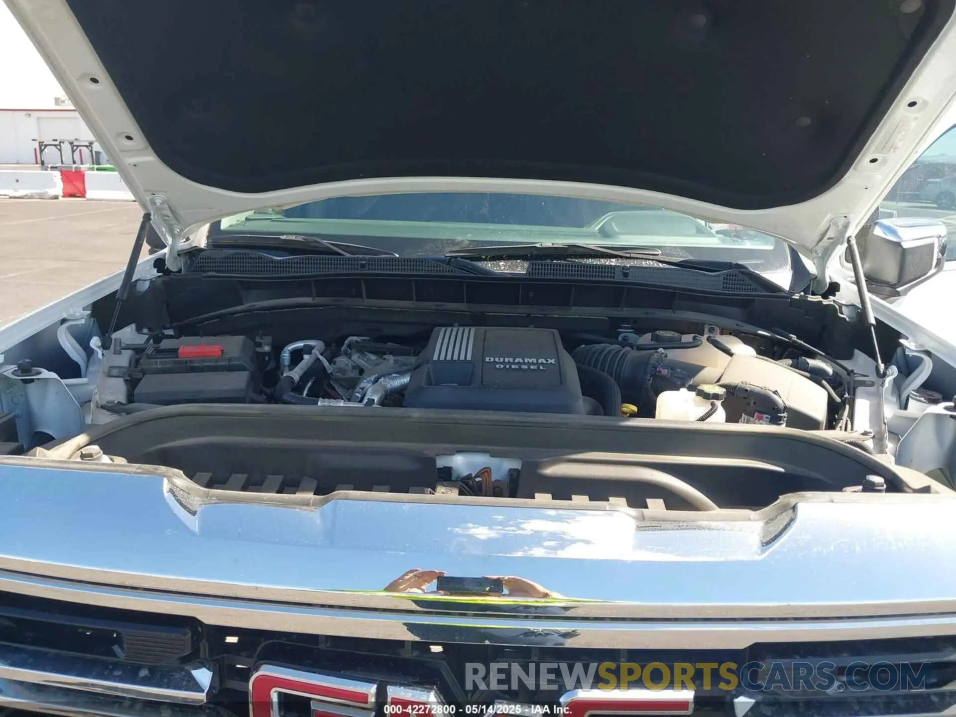 10 fotografías del automóvil dañado 3GTUUDE86PG103392 GMC SIERRA 1500 2023