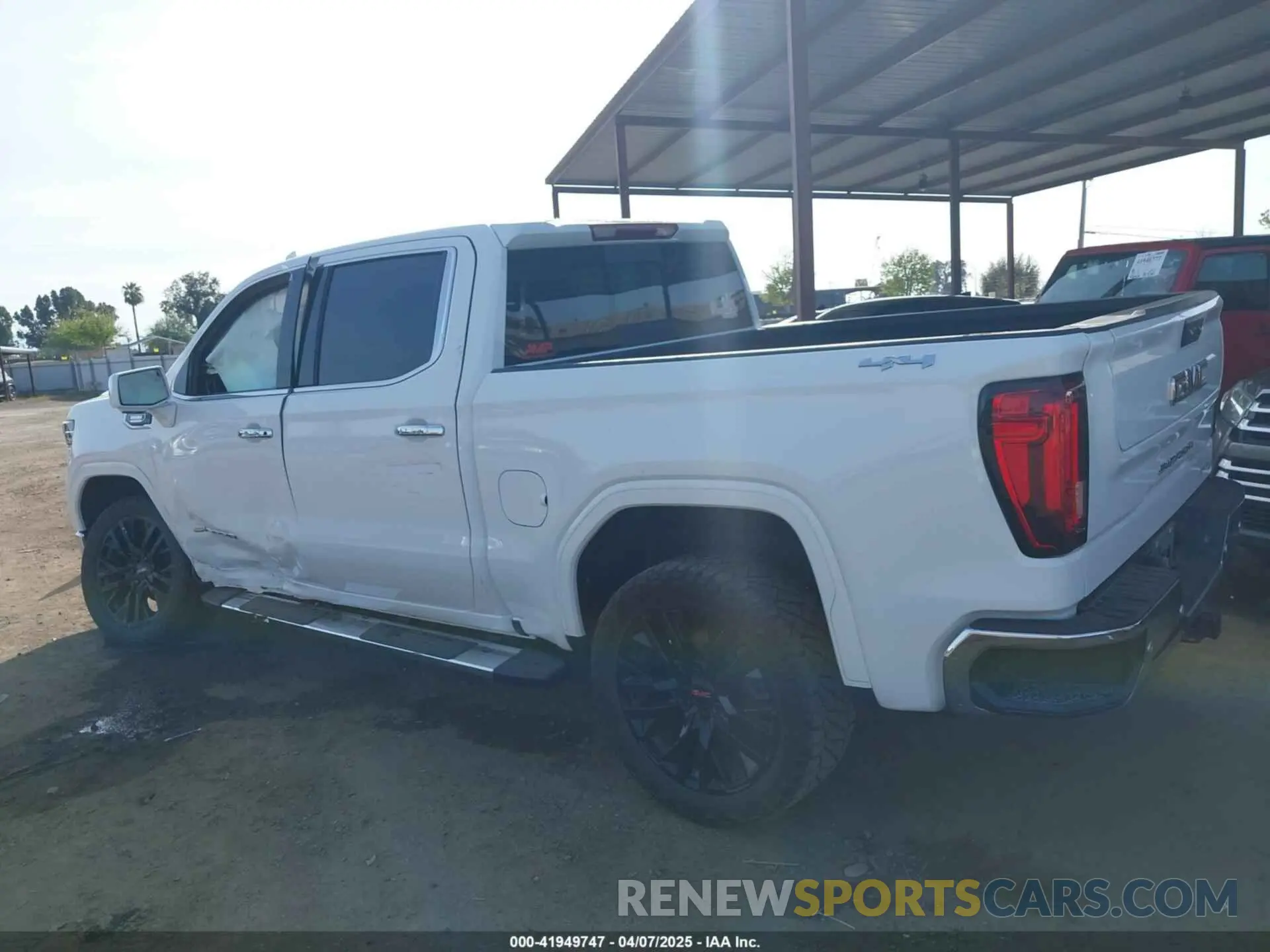 14 fotografías del automóvil dañado 3GTUUDE89PG302579 GMC SIERRA 1500 2023