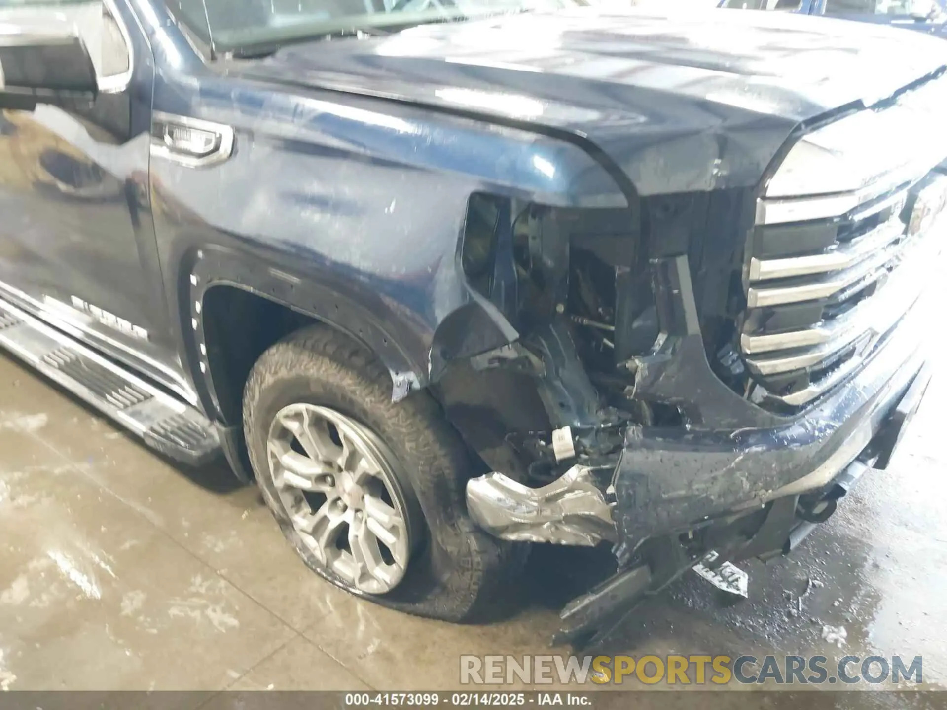 6 fotografías del automóvil dañado 3GTUUDE8XPG250332 GMC SIERRA 1500 2023