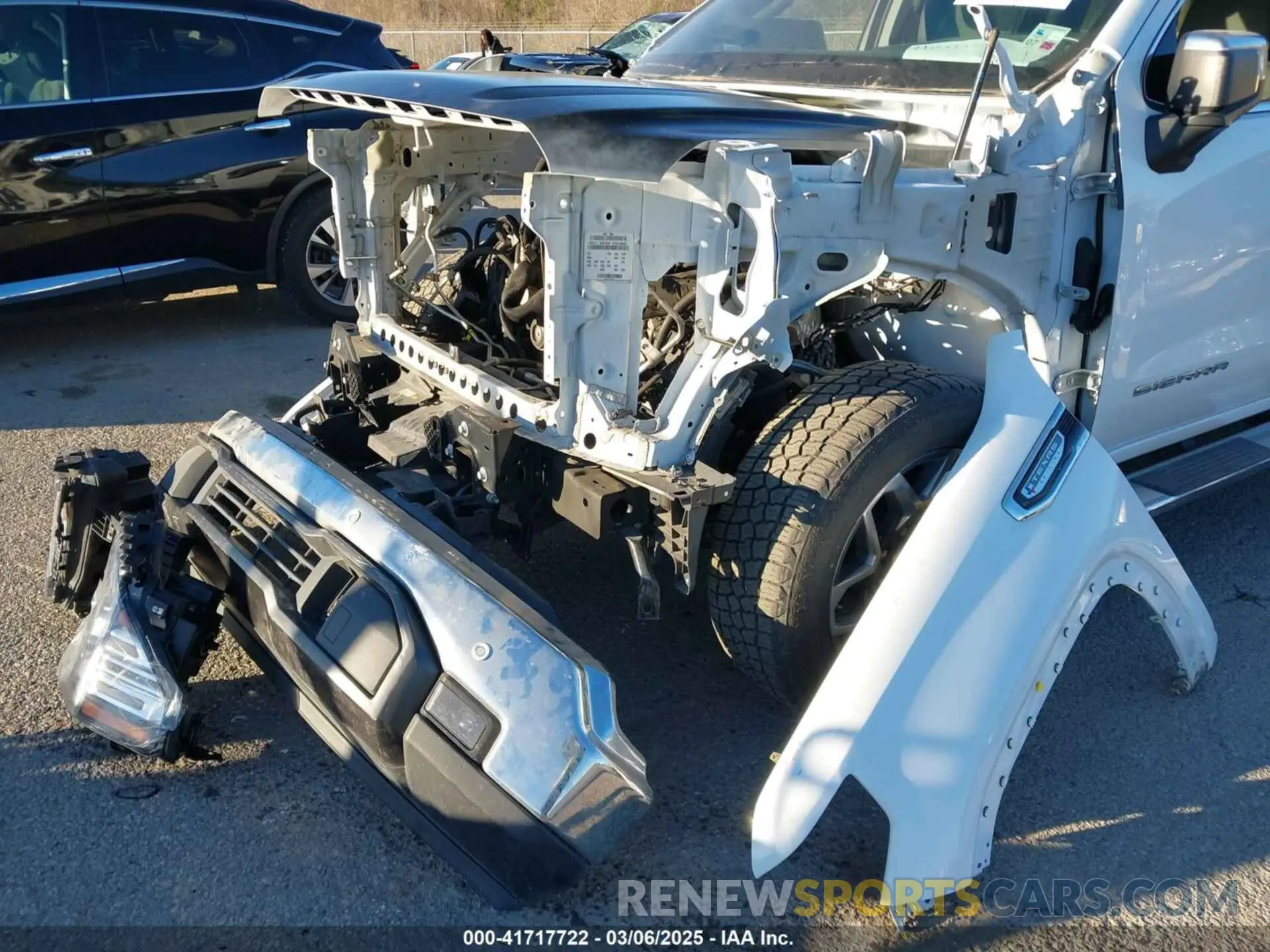 6 fotografías del automóvil dañado 3GTUUDEL7PG273037 GMC SIERRA 1500 2023