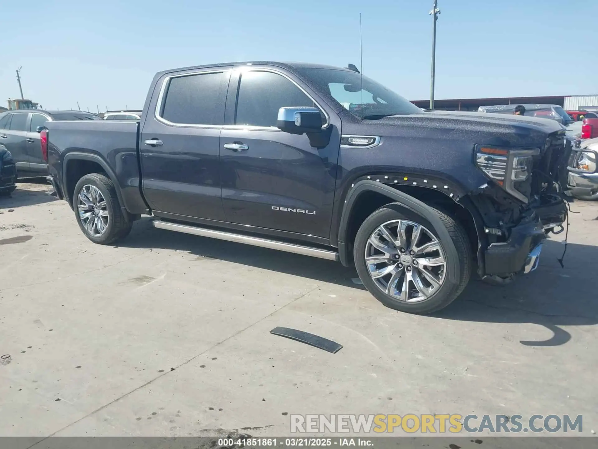 1 fotografías del automóvil dañado 3GTUUGE81PG196310 GMC SIERRA 1500 2023