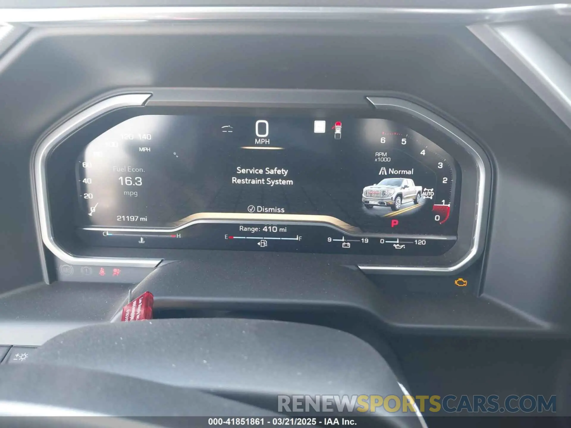 7 fotografías del automóvil dañado 3GTUUGE81PG196310 GMC SIERRA 1500 2023