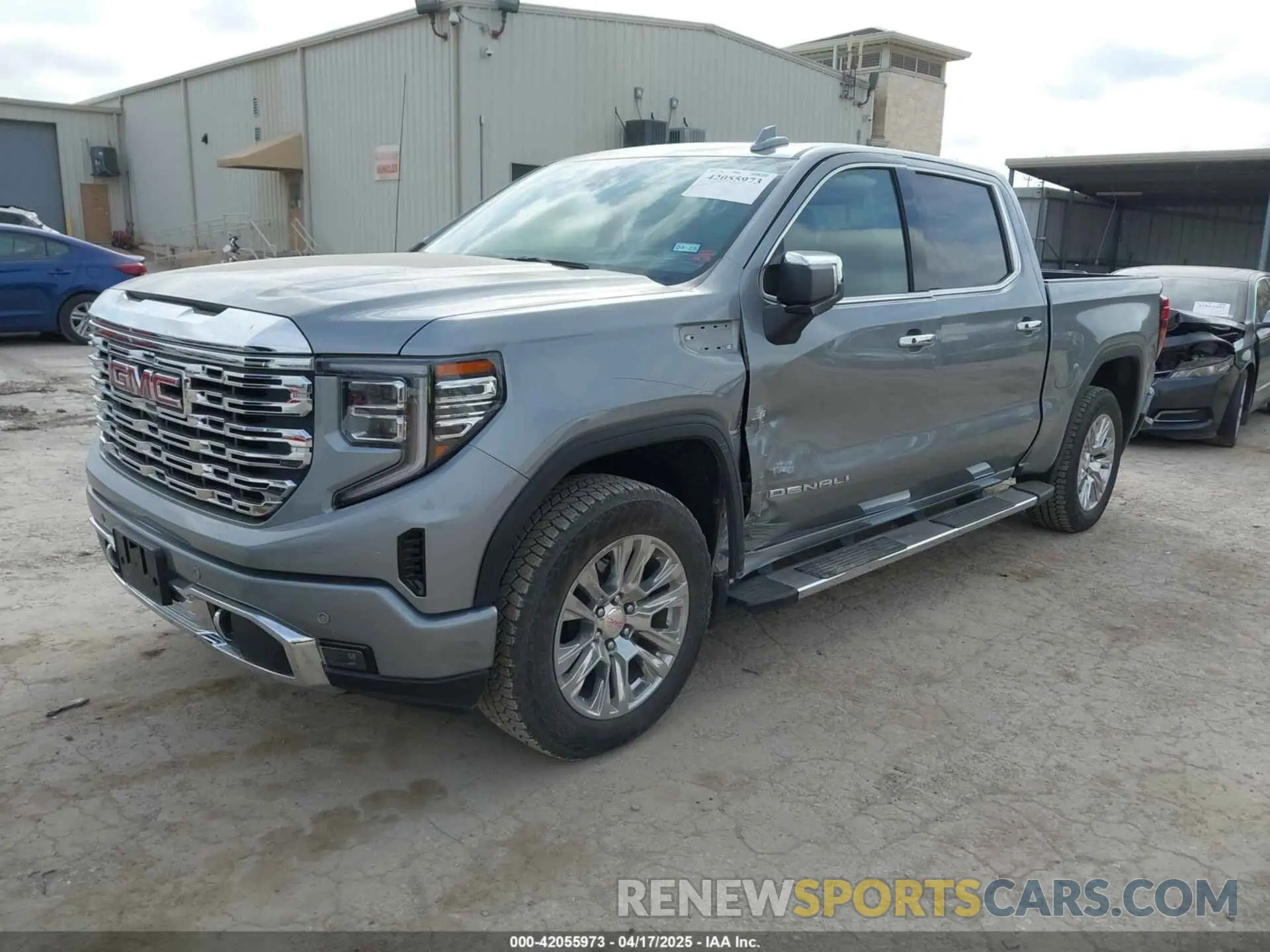 2 fotografías del automóvil dañado 3GTUUGEL2PG242392 GMC SIERRA 1500 2023