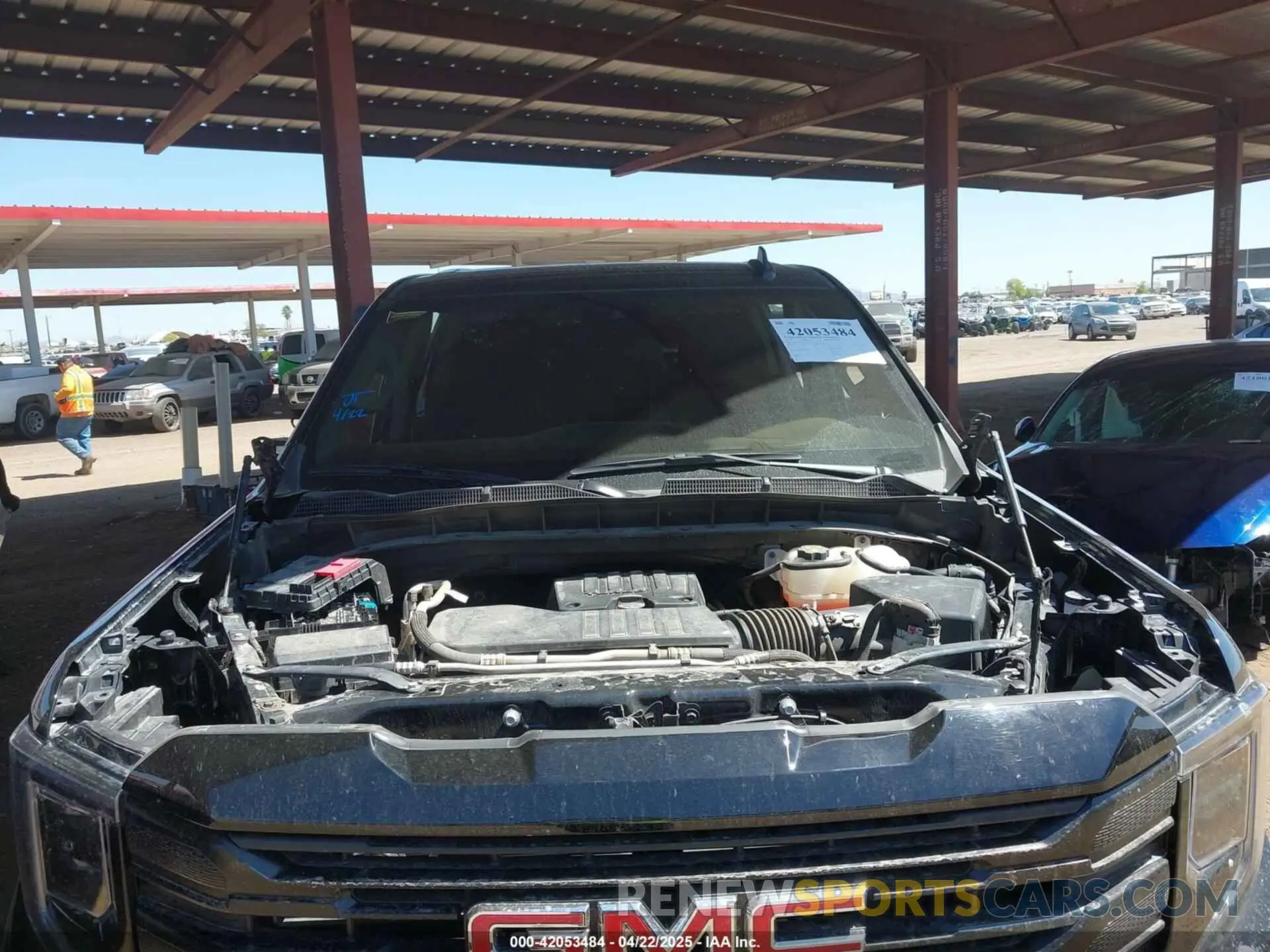 10 fotografías del automóvil dañado 1GTPHAEK7RZ307228 GMC SIERRA 1500 2024