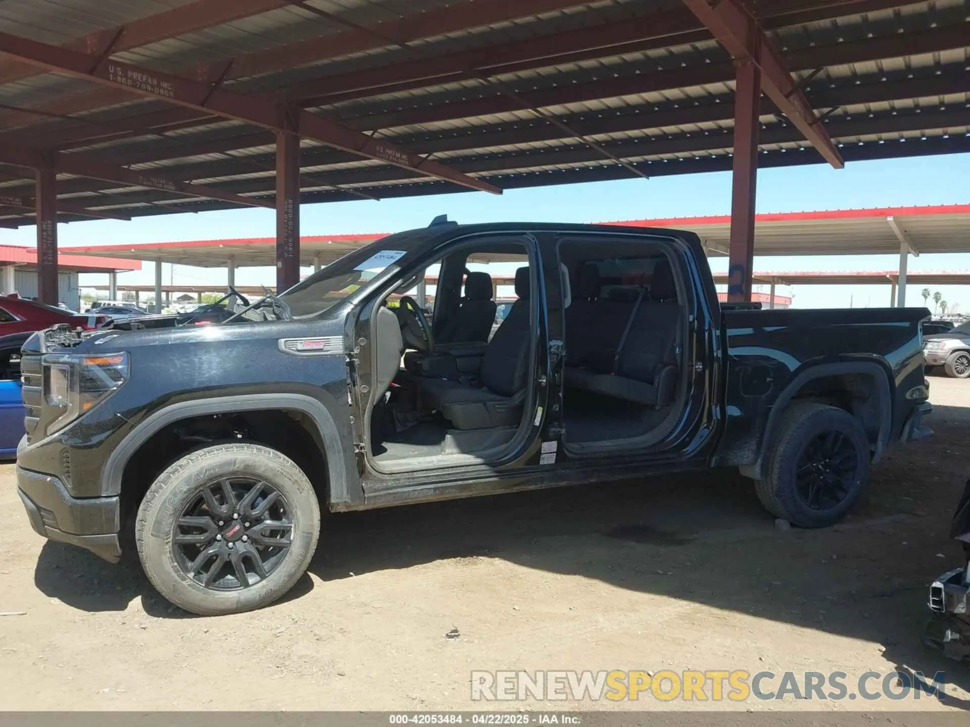 14 fotografías del automóvil dañado 1GTPHAEK7RZ307228 GMC SIERRA 1500 2024