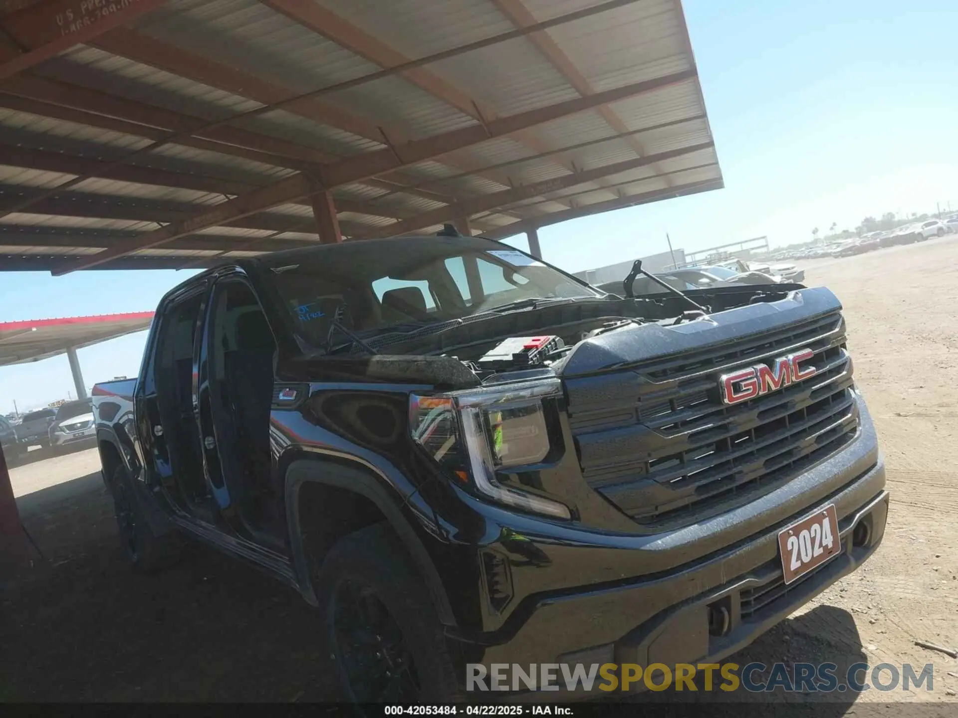 18 fotografías del automóvil dañado 1GTPHAEK7RZ307228 GMC SIERRA 1500 2024