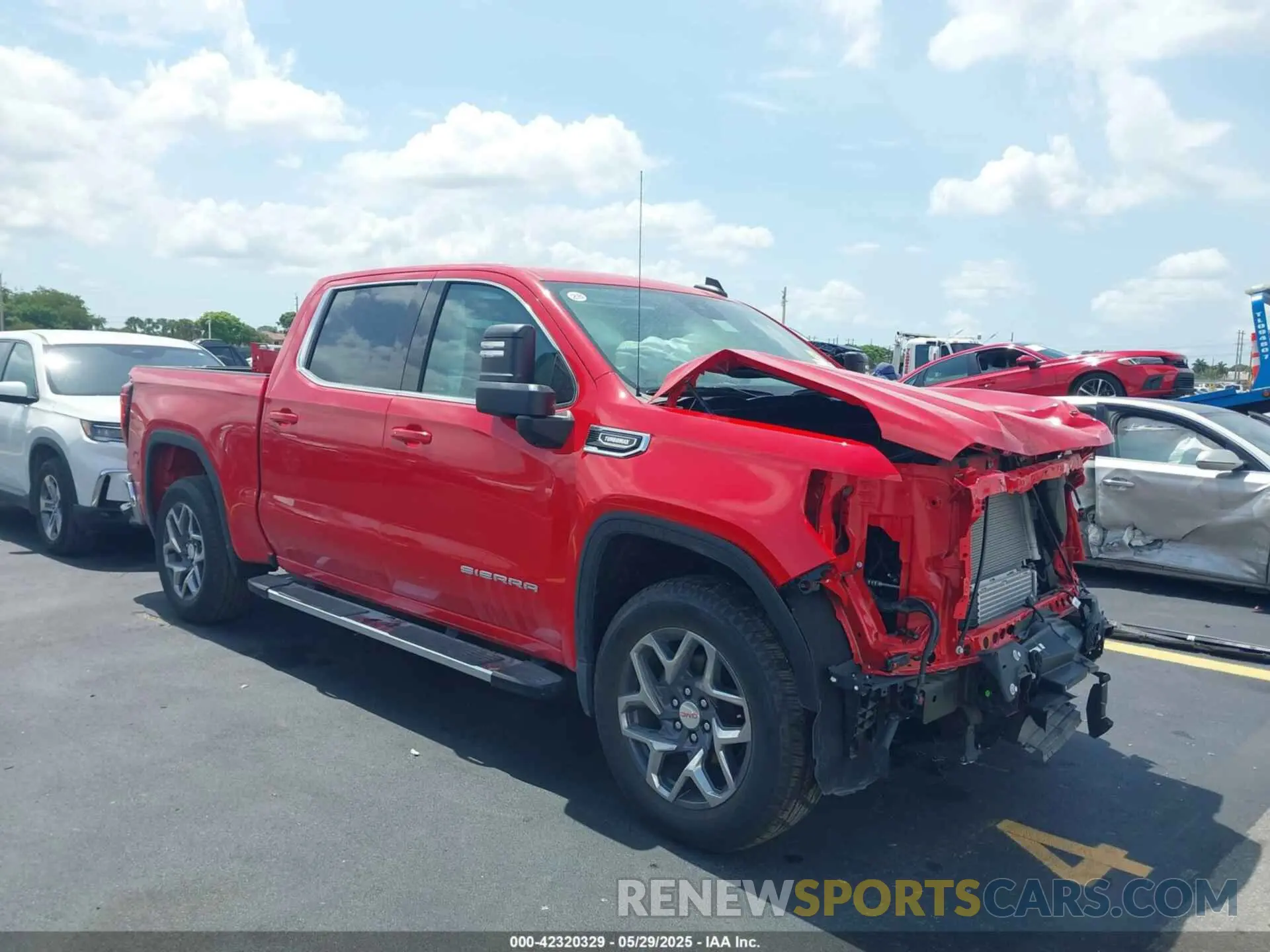 1 fotografías del automóvil dañado 1GTPHBEK8RZ362258 GMC SIERRA 1500 2024