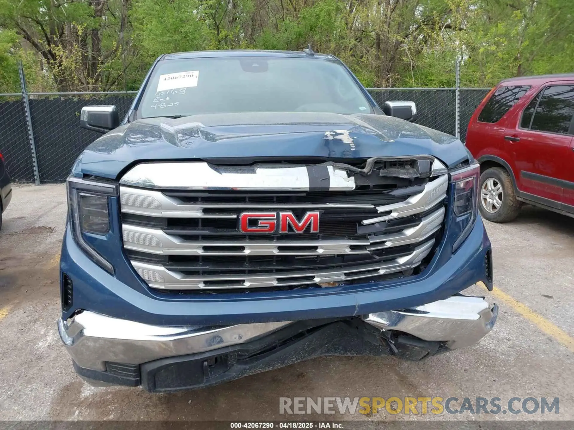 12 fotografías del automóvil dañado 1GTPUBEK6RZ361122 GMC SIERRA 1500 2024