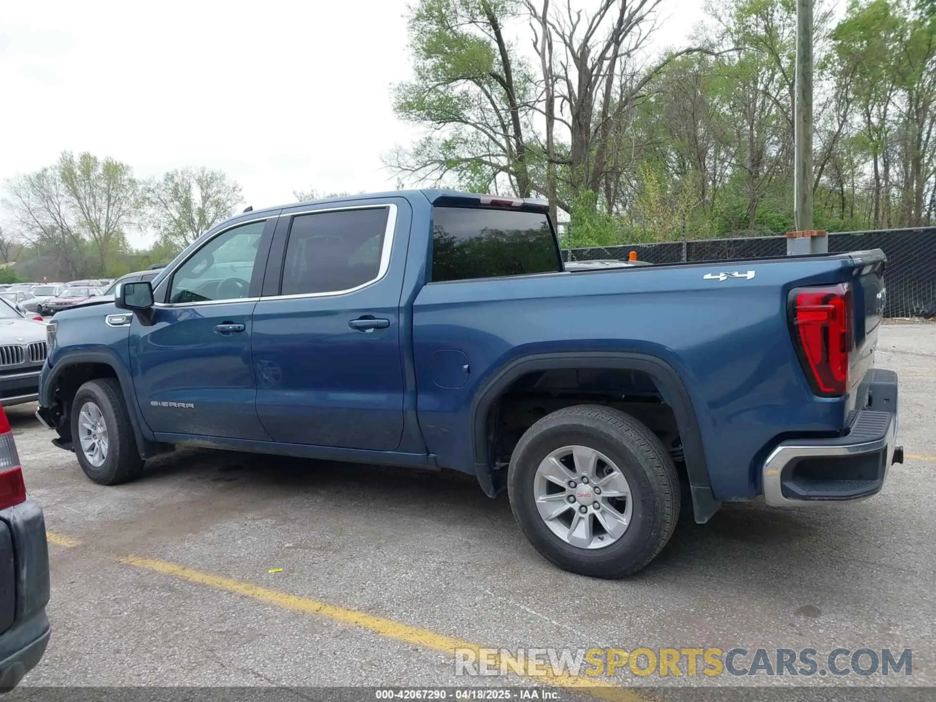 14 fotografías del automóvil dañado 1GTPUBEK6RZ361122 GMC SIERRA 1500 2024