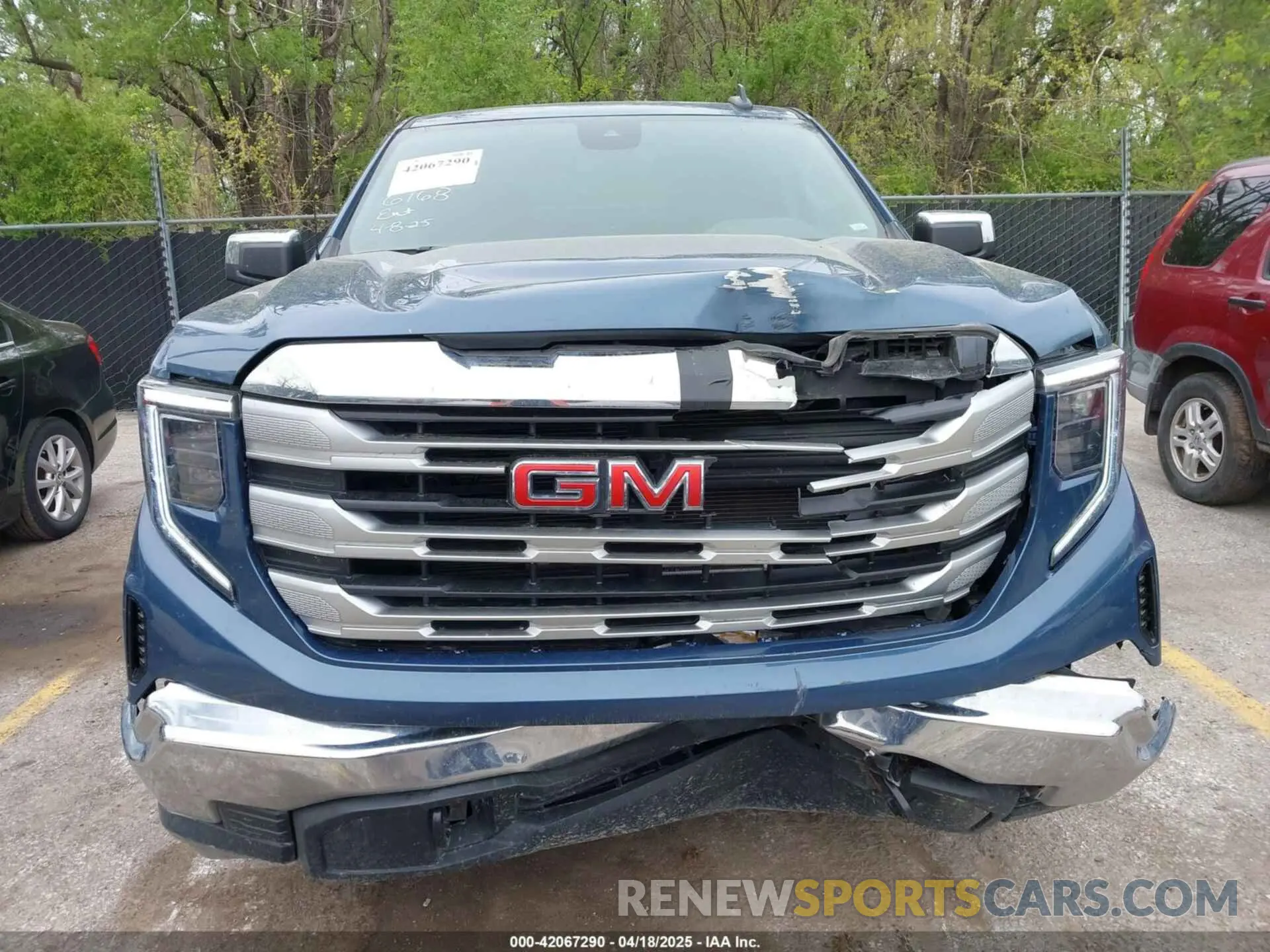 6 fotografías del automóvil dañado 1GTPUBEK6RZ361122 GMC SIERRA 1500 2024