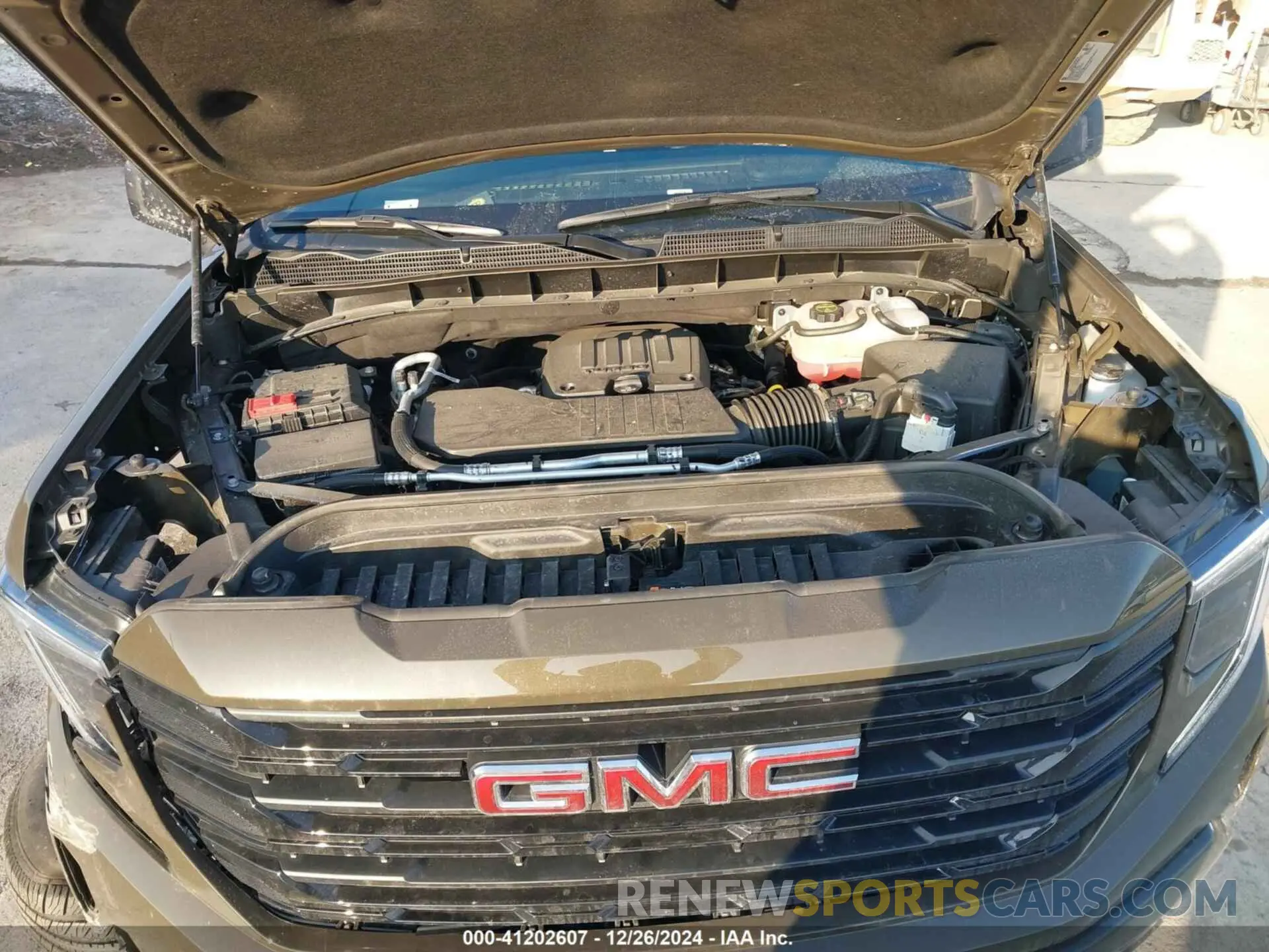 10 fotografías del automóvil dañado 1GTPUCEK5RZ223237 GMC SIERRA 1500 2024